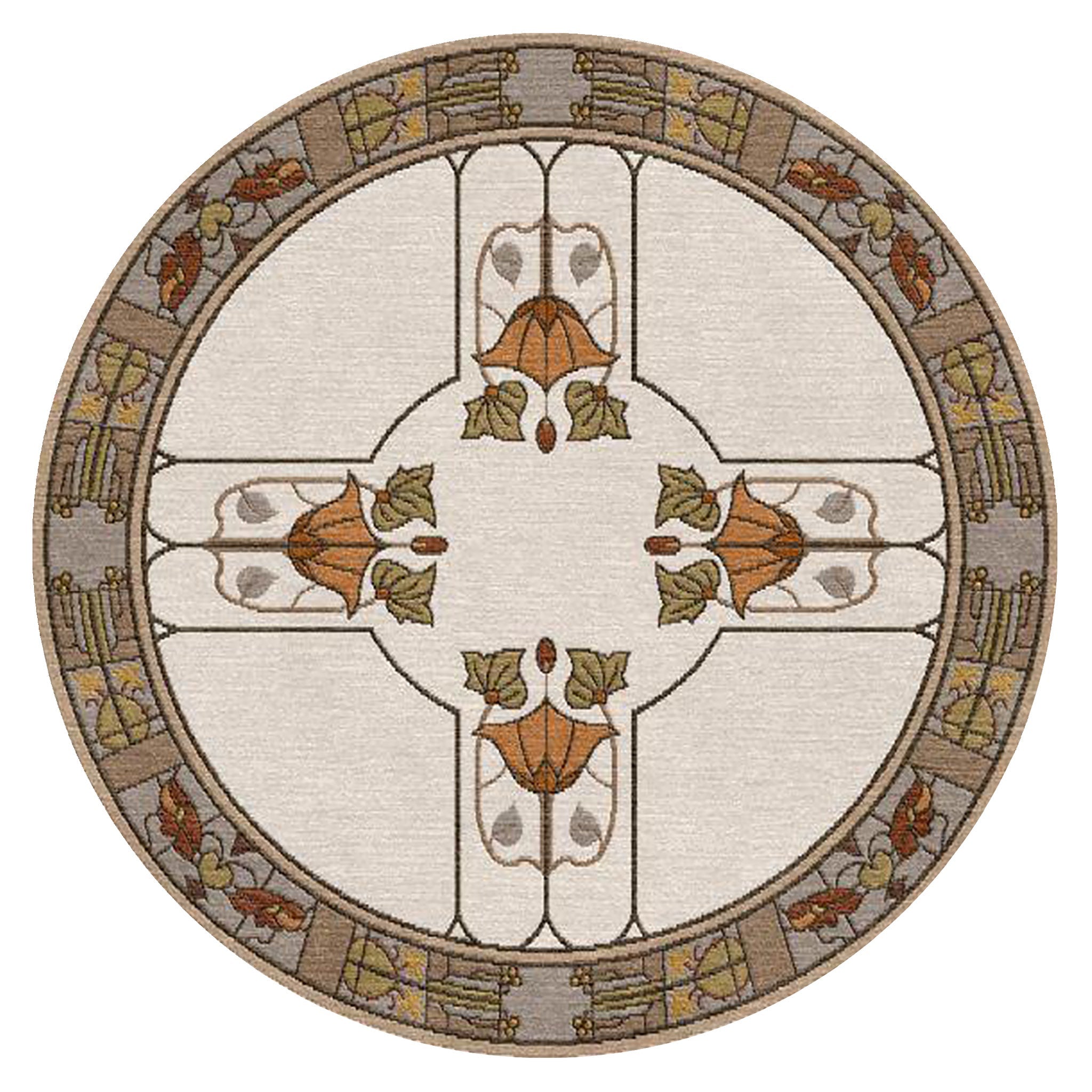 Garden Window Rug, Ivory - RU-1520-10R