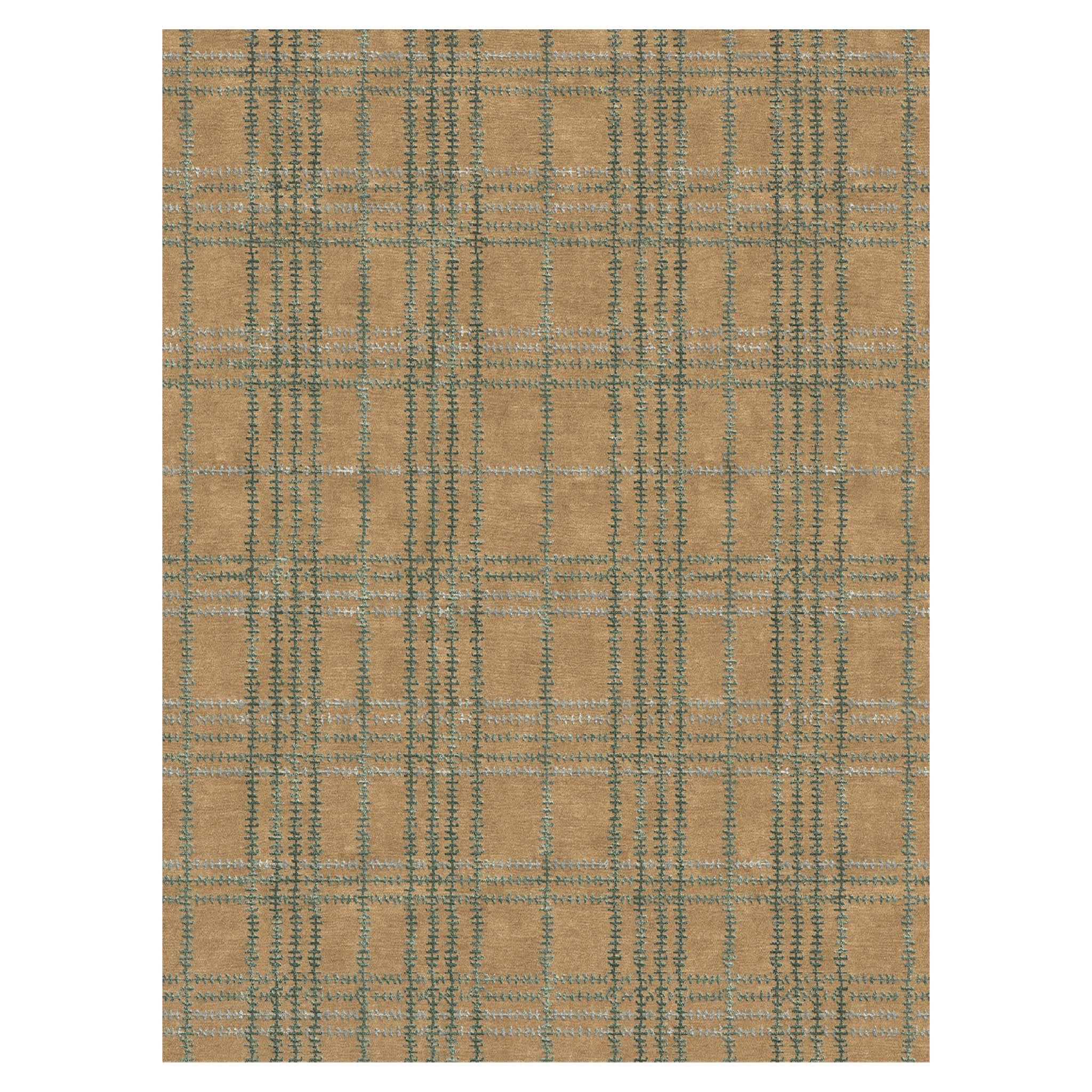 Whipstitch Plaid Rug - RU-4200-4x6