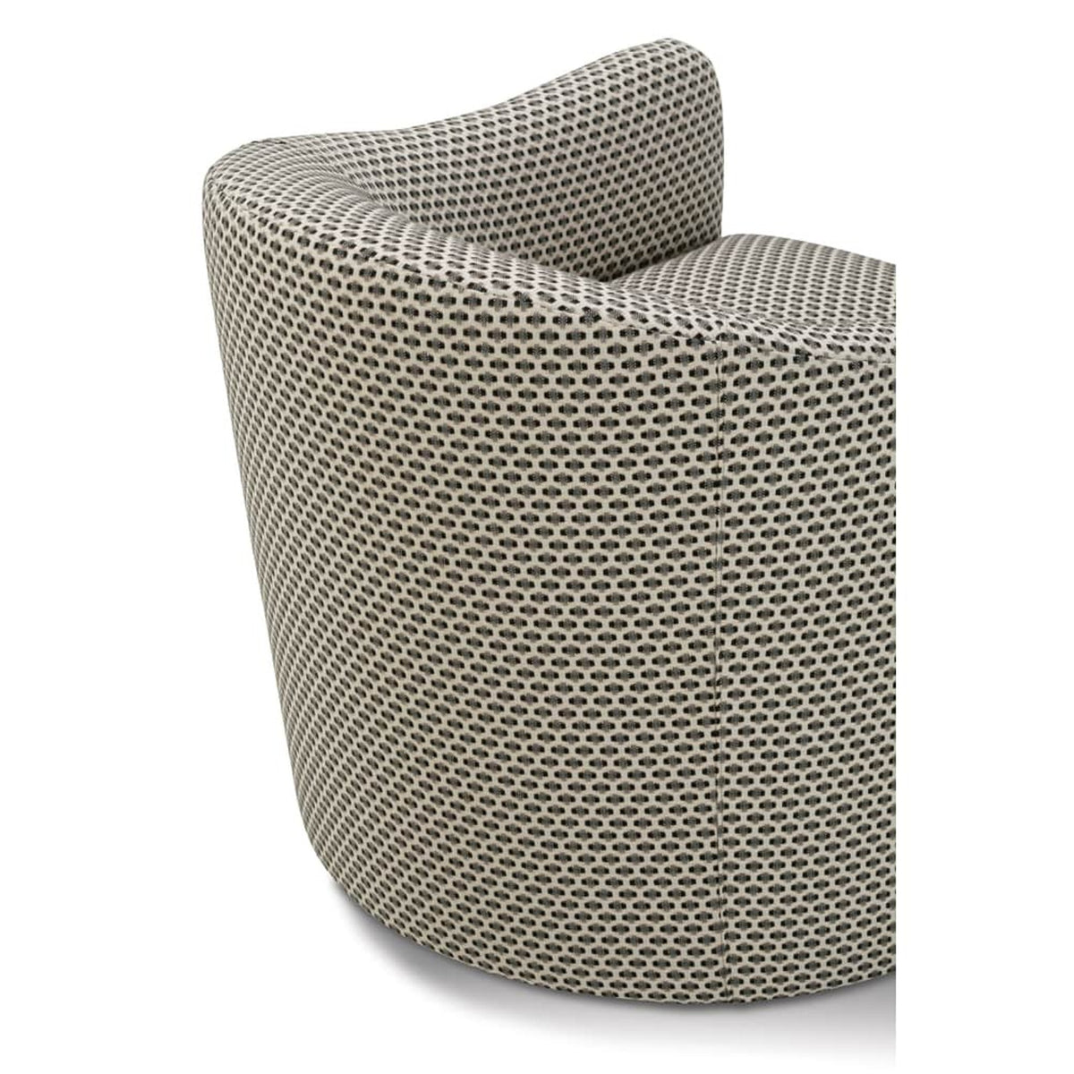 Rowe Furniture Rue Swivel Chair — Bark - Textured Weave