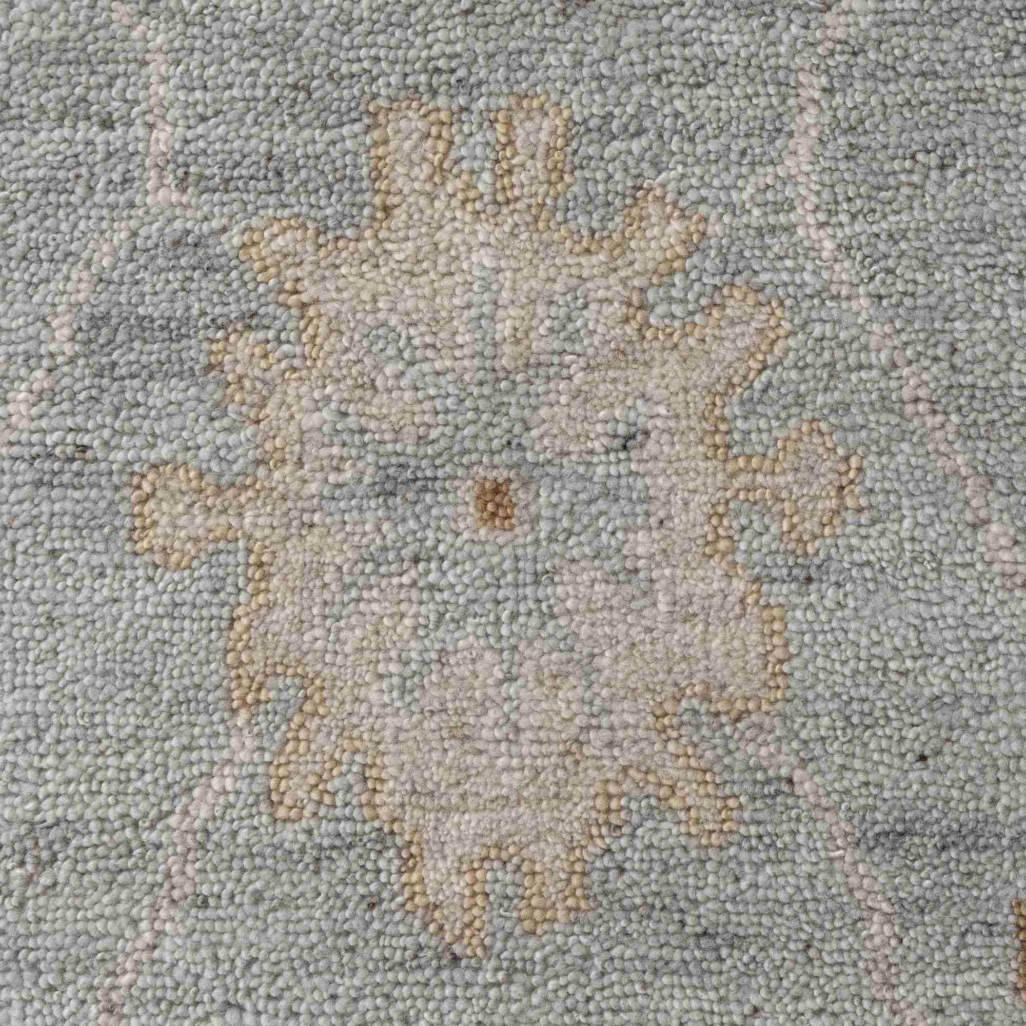 LR Home Senneh Rug — Blue / Ivory