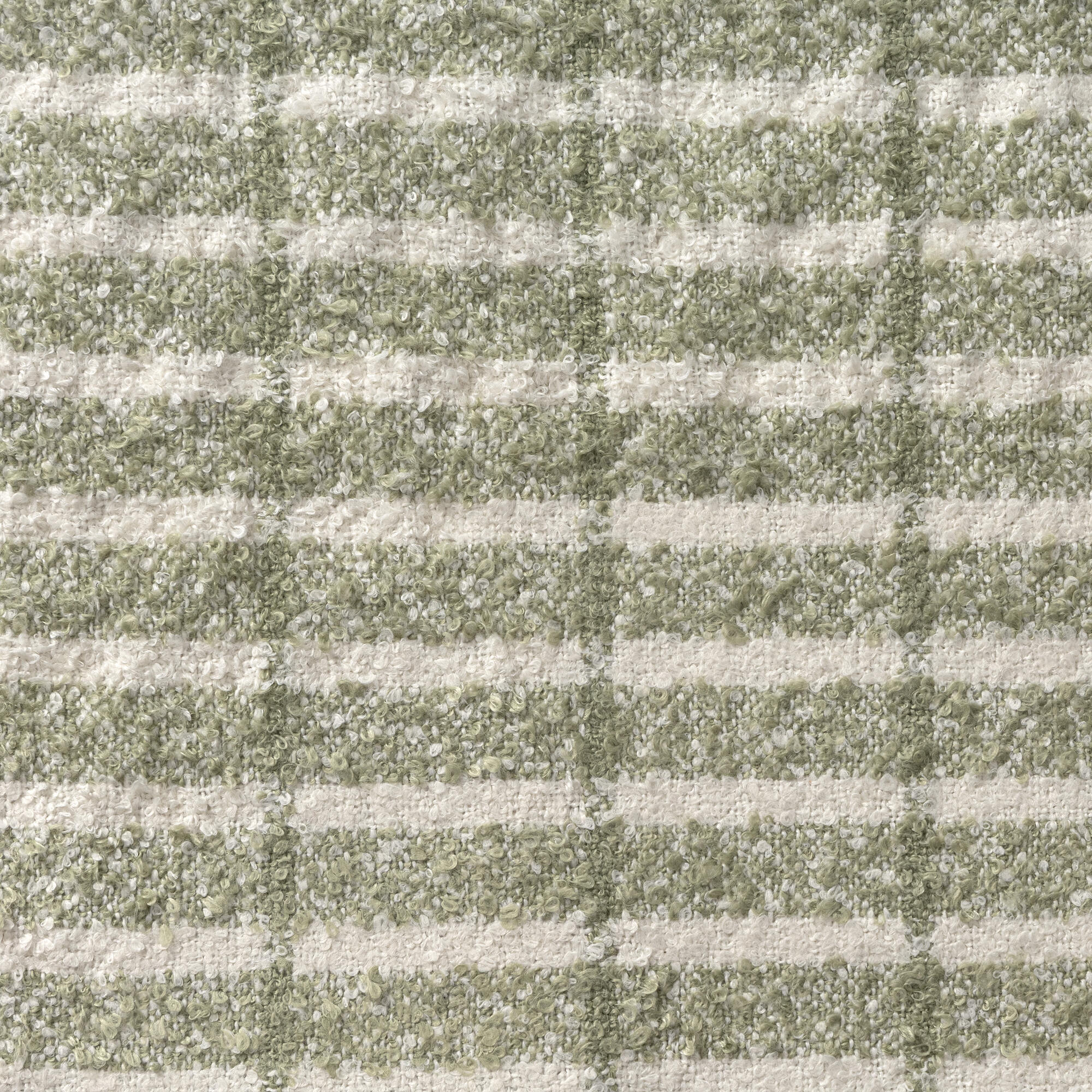 LR Home Lattice Throw — Green / Ivory