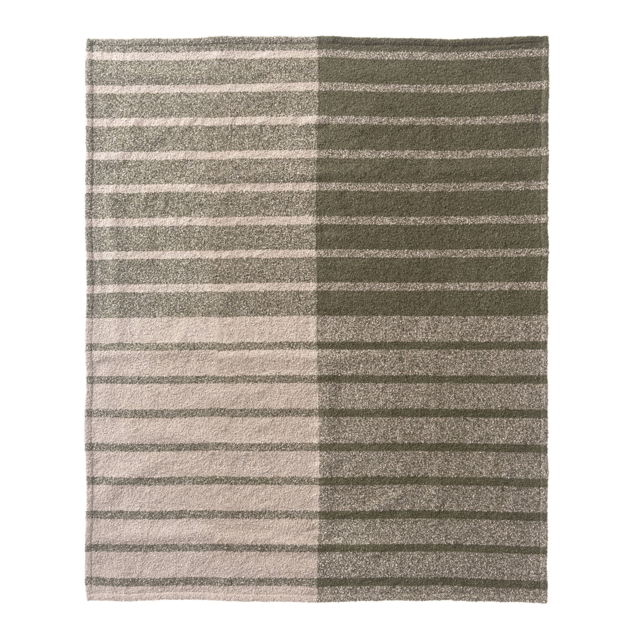 LR Home Lattice Throw — Green / Gray