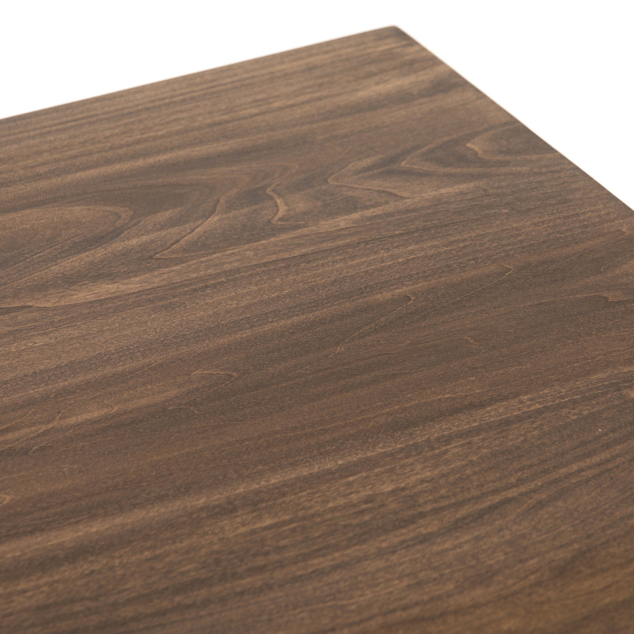 Four Hands Trey Modular Corner Desk — Auburn Poplar-Natural Iron
