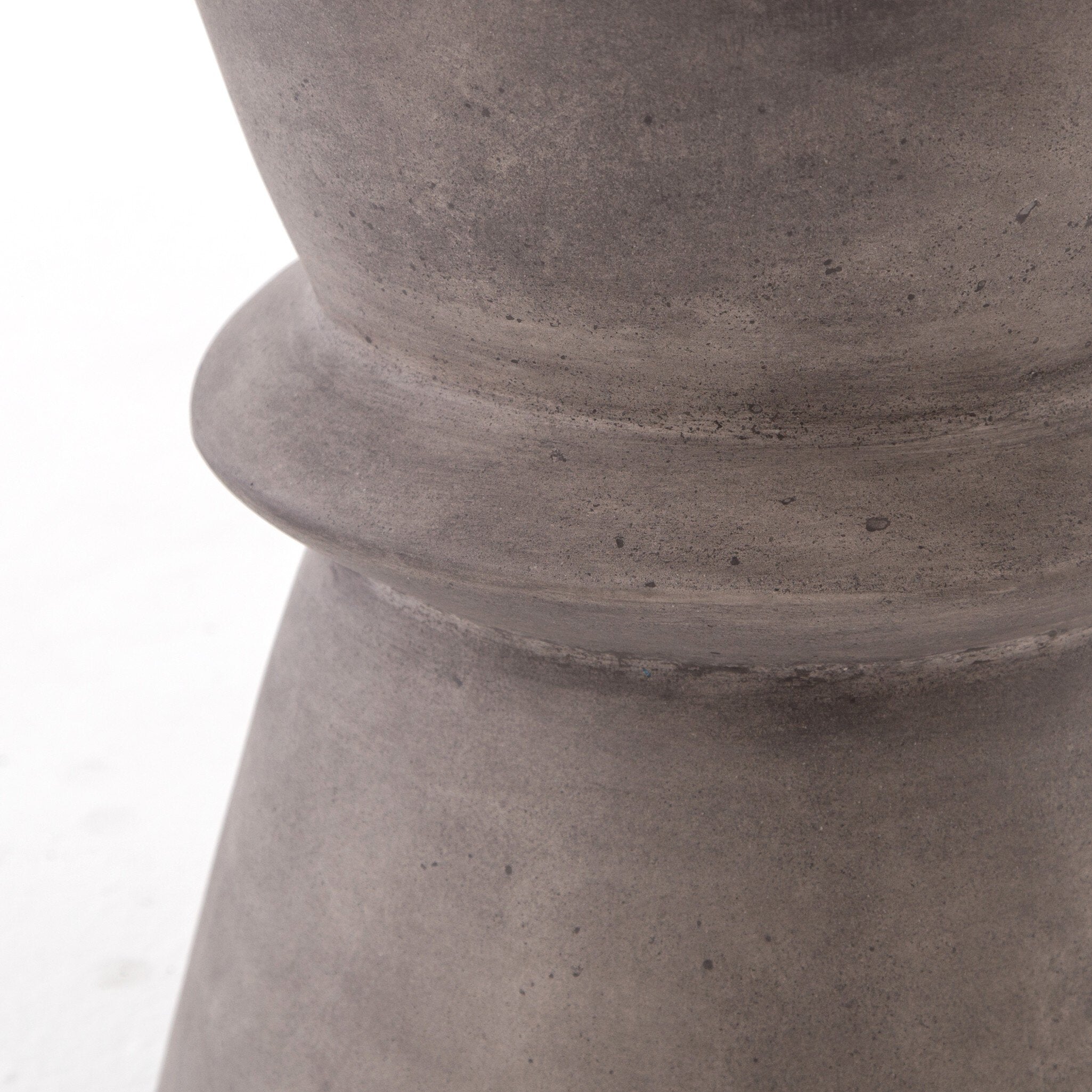 Four Hands Lina End Table — Dark Grey