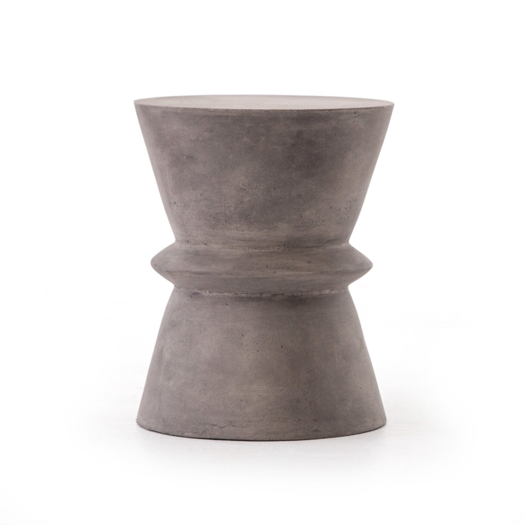 Four Hands Lina End Table — Dark Grey