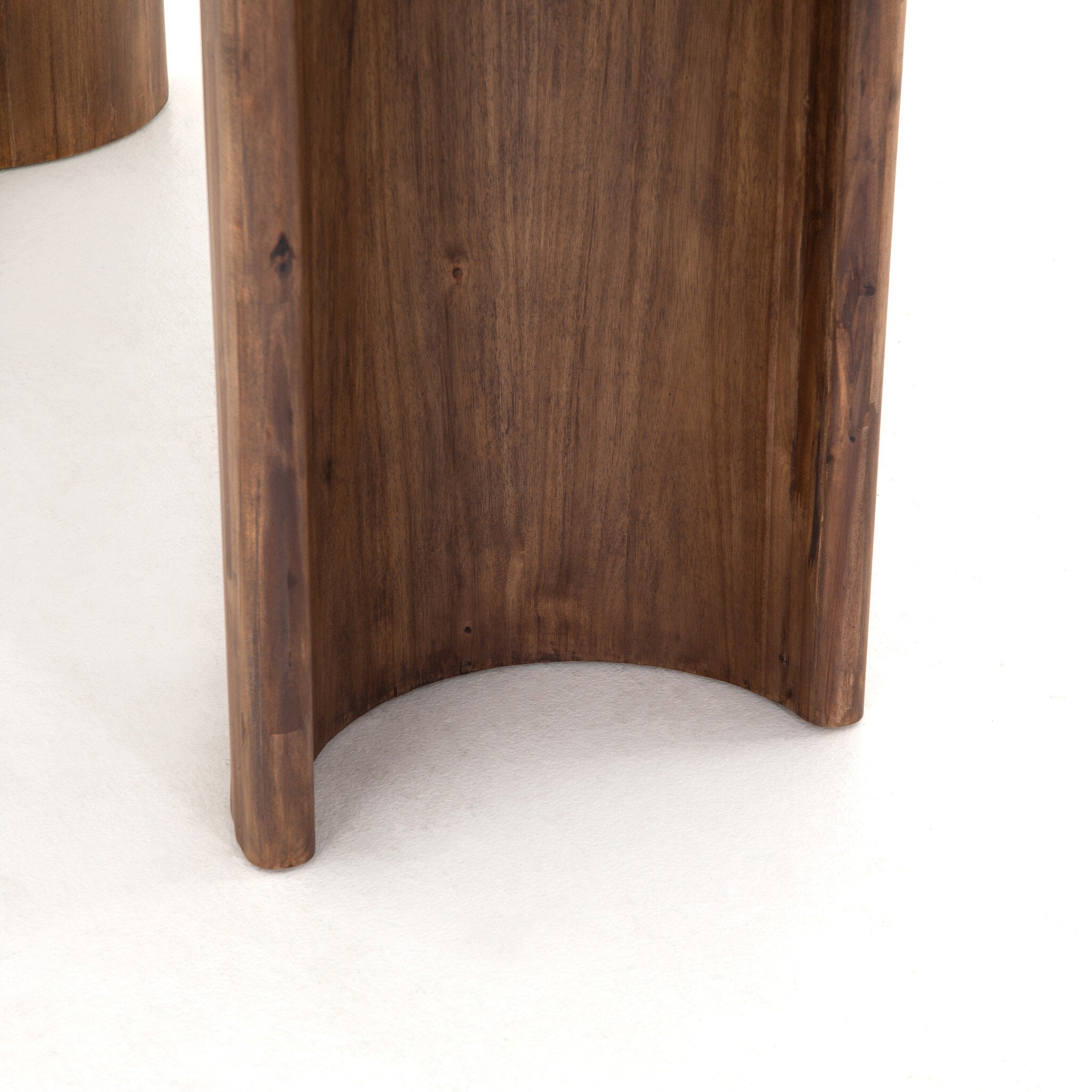 Four Hands Paden Dining Table — Seasoned Brown Acacia-Seasoned Brown Acacia Solid