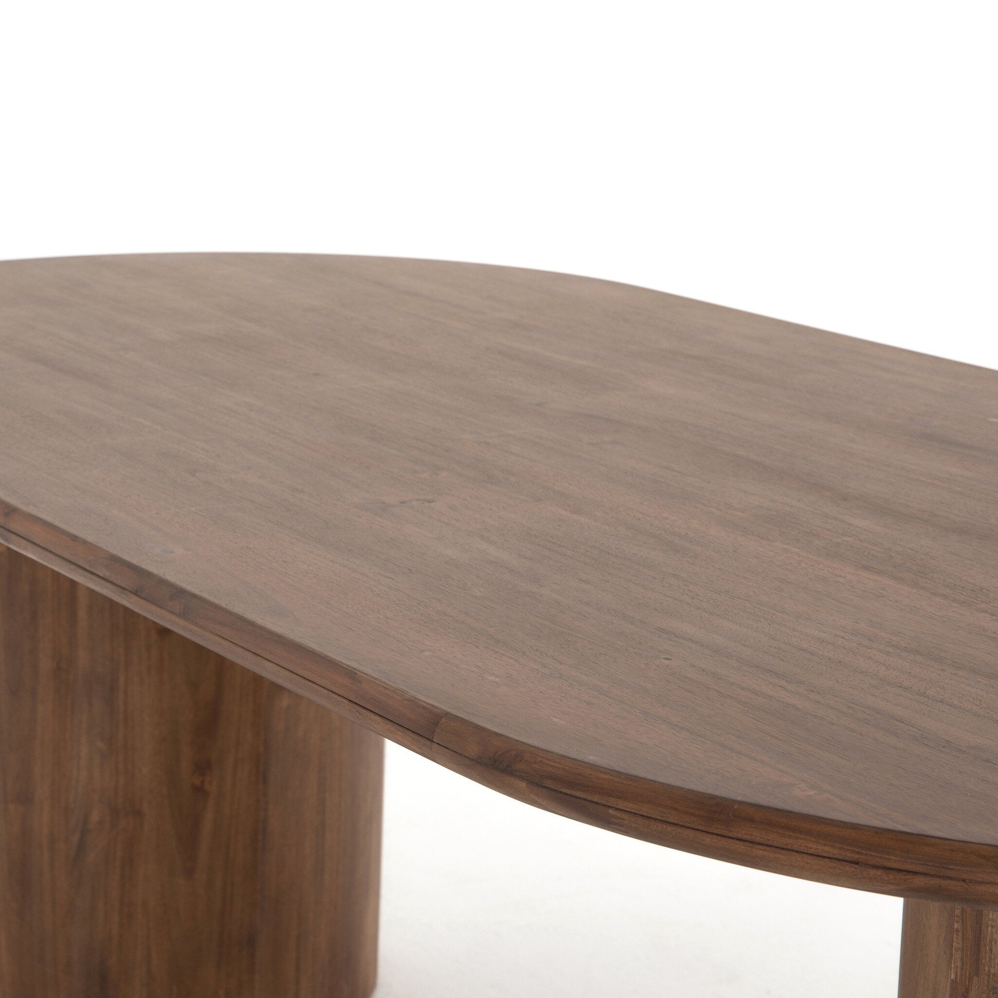 Four Hands Paden Dining Table — Seasoned Brown Acacia-Seasoned Brown Acacia Solid
