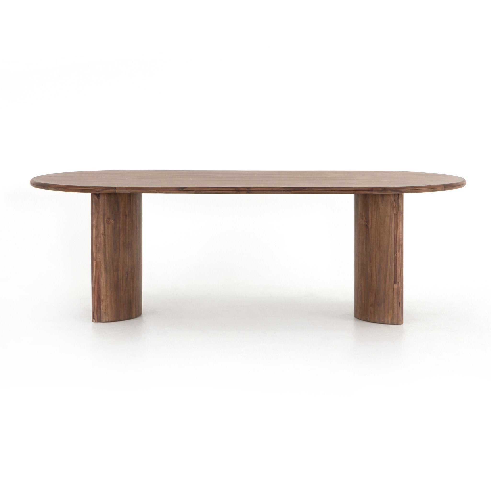 Four Hands Paden Dining Table — Seasoned Brown Acacia-Seasoned Brown Acacia Solid