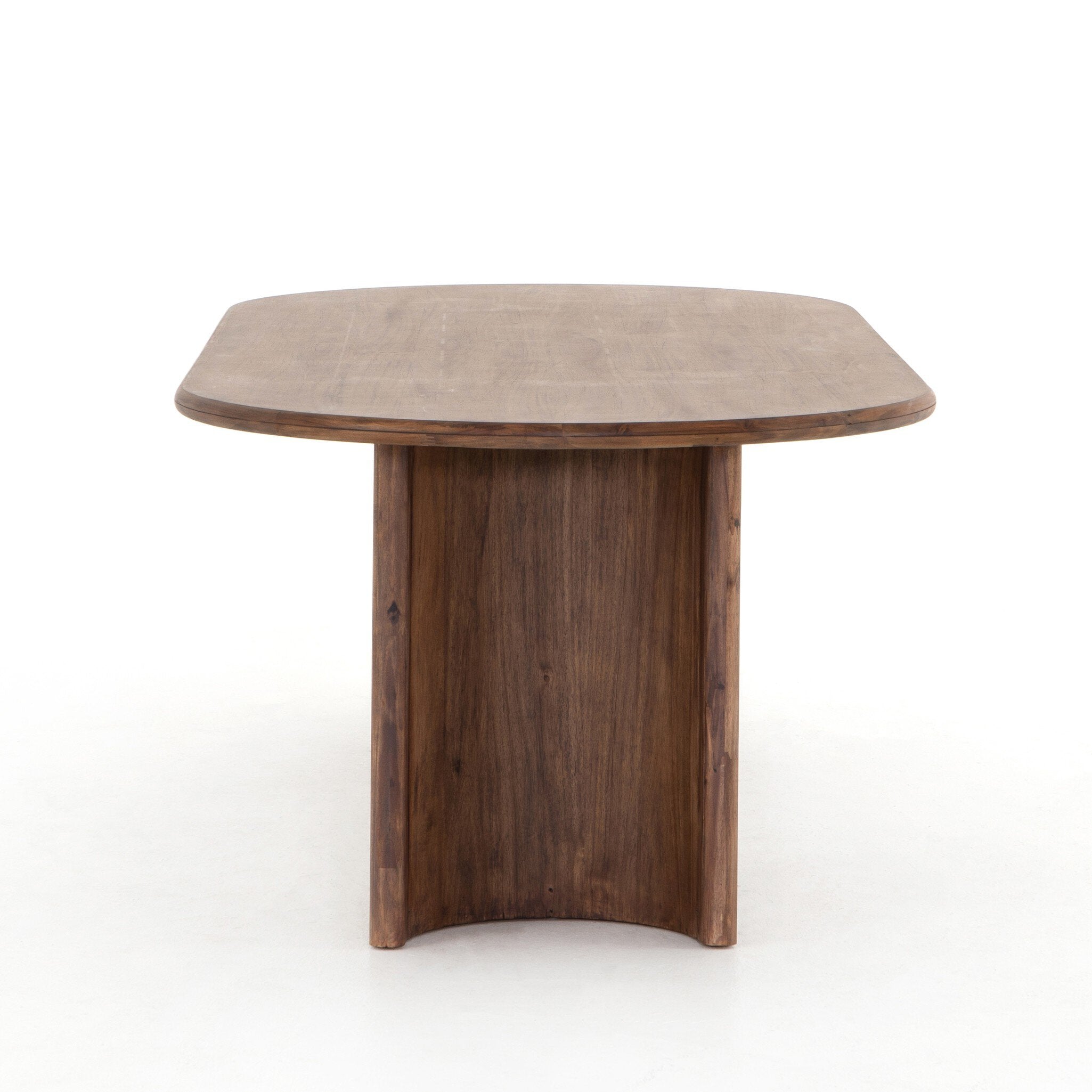 Four Hands Paden Dining Table — Seasoned Brown Acacia-Seasoned Brown Acacia Solid