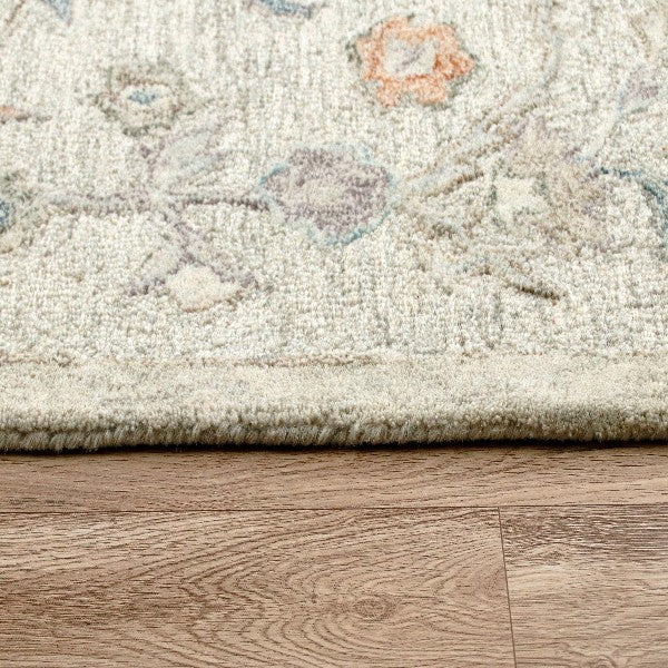 LR Home Vintage Rug — Ivory