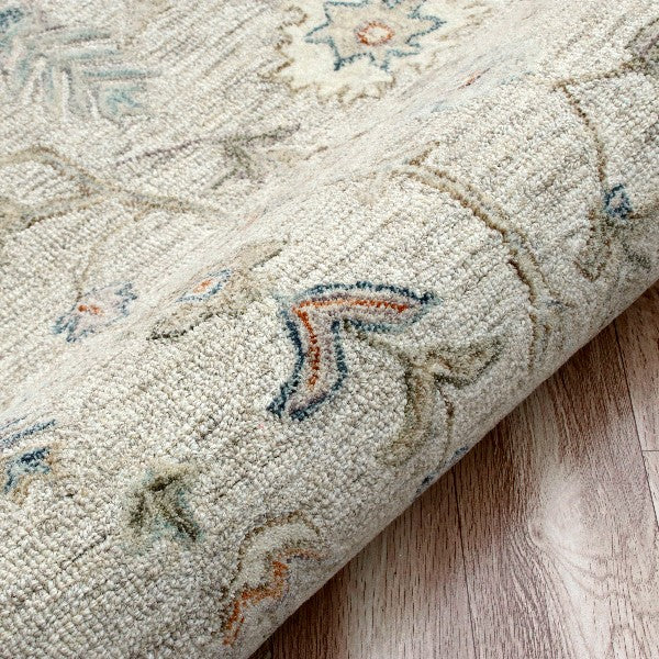 LR Home Vintage Rug — Ivory