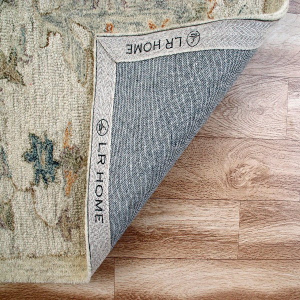 LR Home Vintage Rug — Ivory