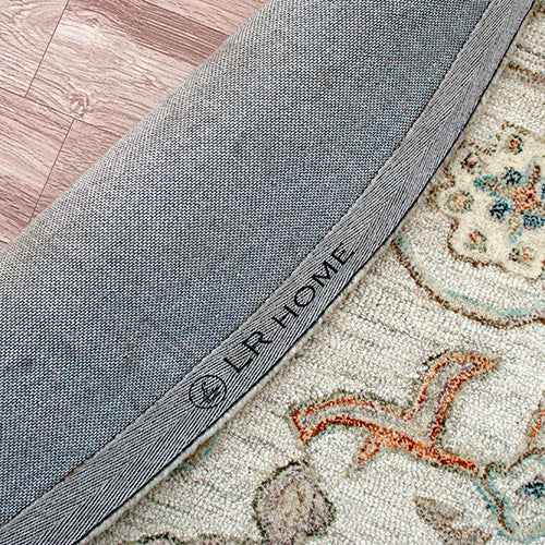 LR Home Vintage Rug — Ivory