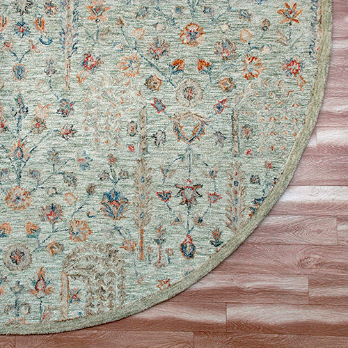 LR Home Vintage Rug — Sage