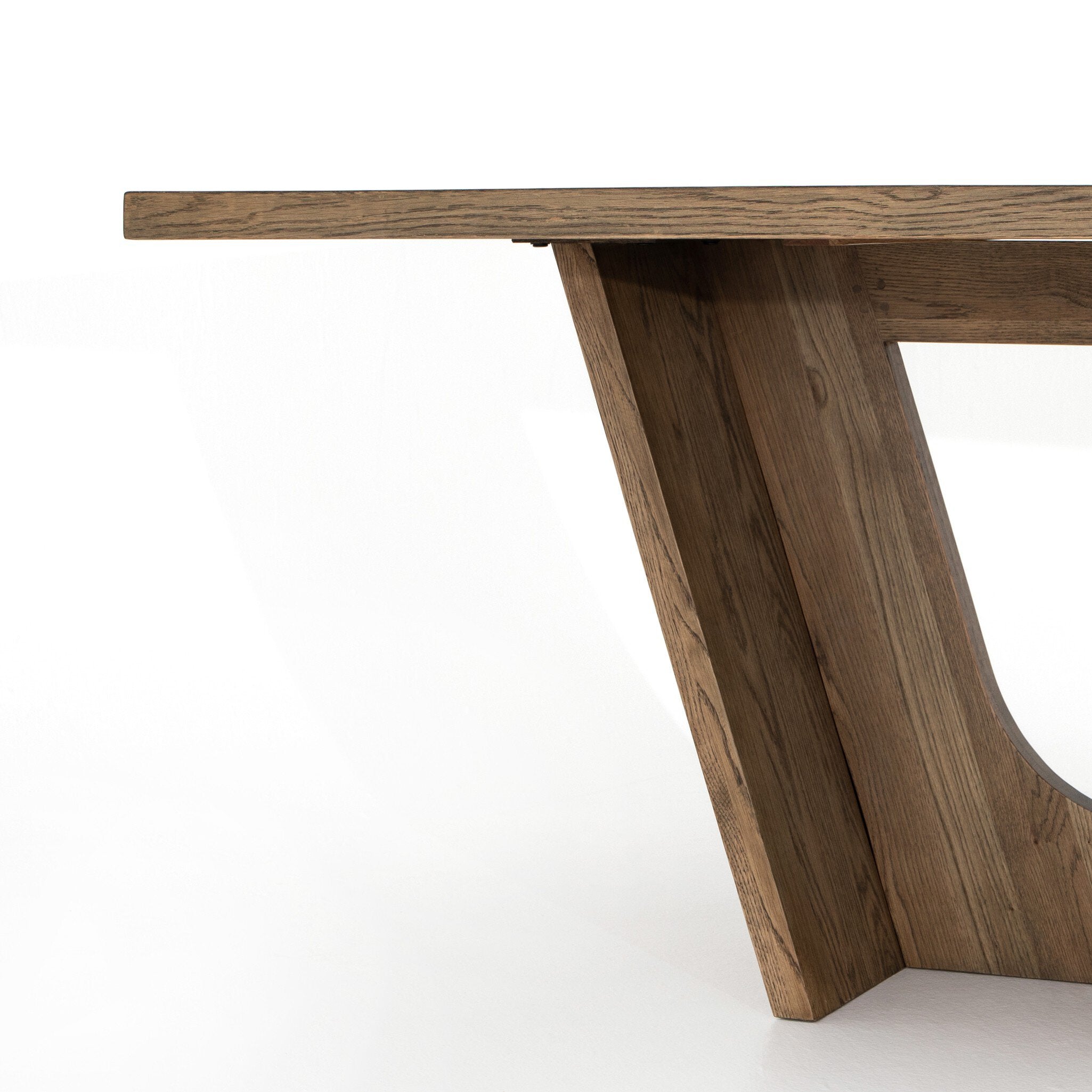 Four Hands Pryor Dining Table-87" — Smoked Grey-Smoked Grey Oak