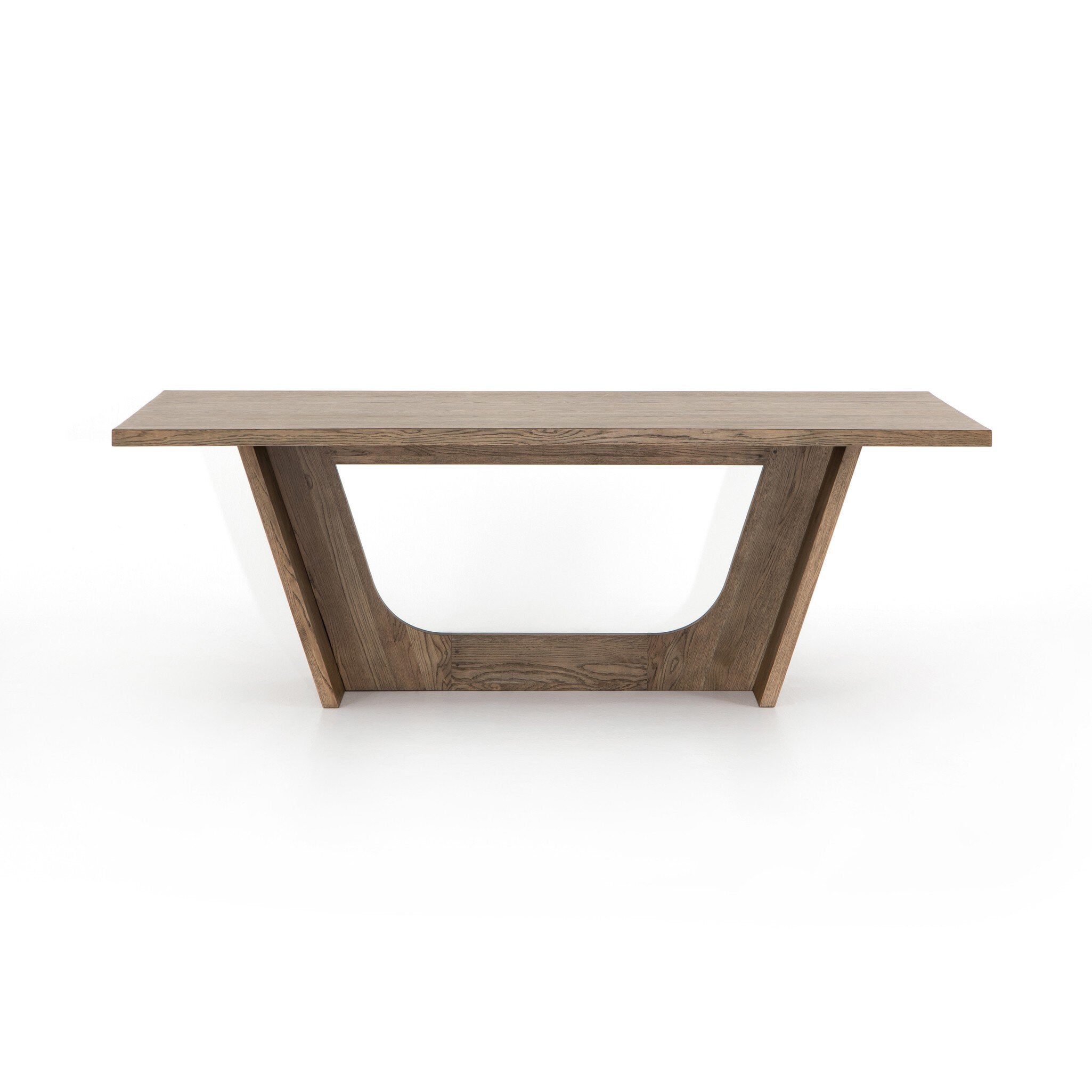 Four Hands Pryor Dining Table-87" — Smoked Grey-Smoked Grey Oak