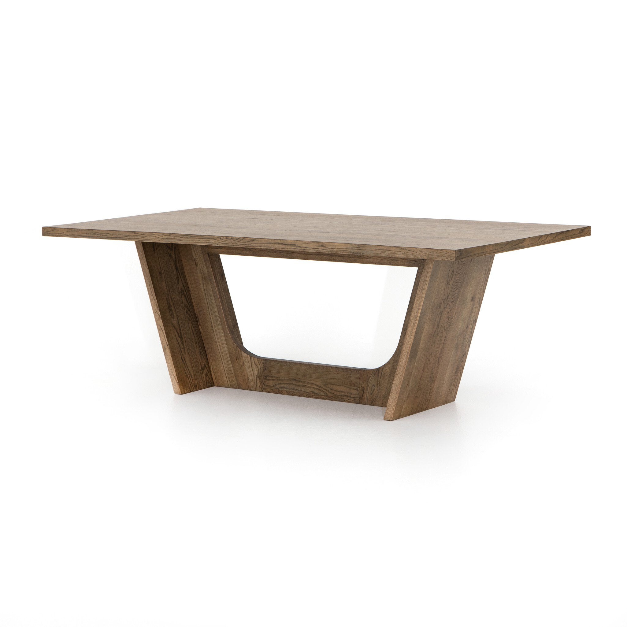 Four Hands Pryor Dining Table-87" — Smoked Grey-Smoked Grey Oak