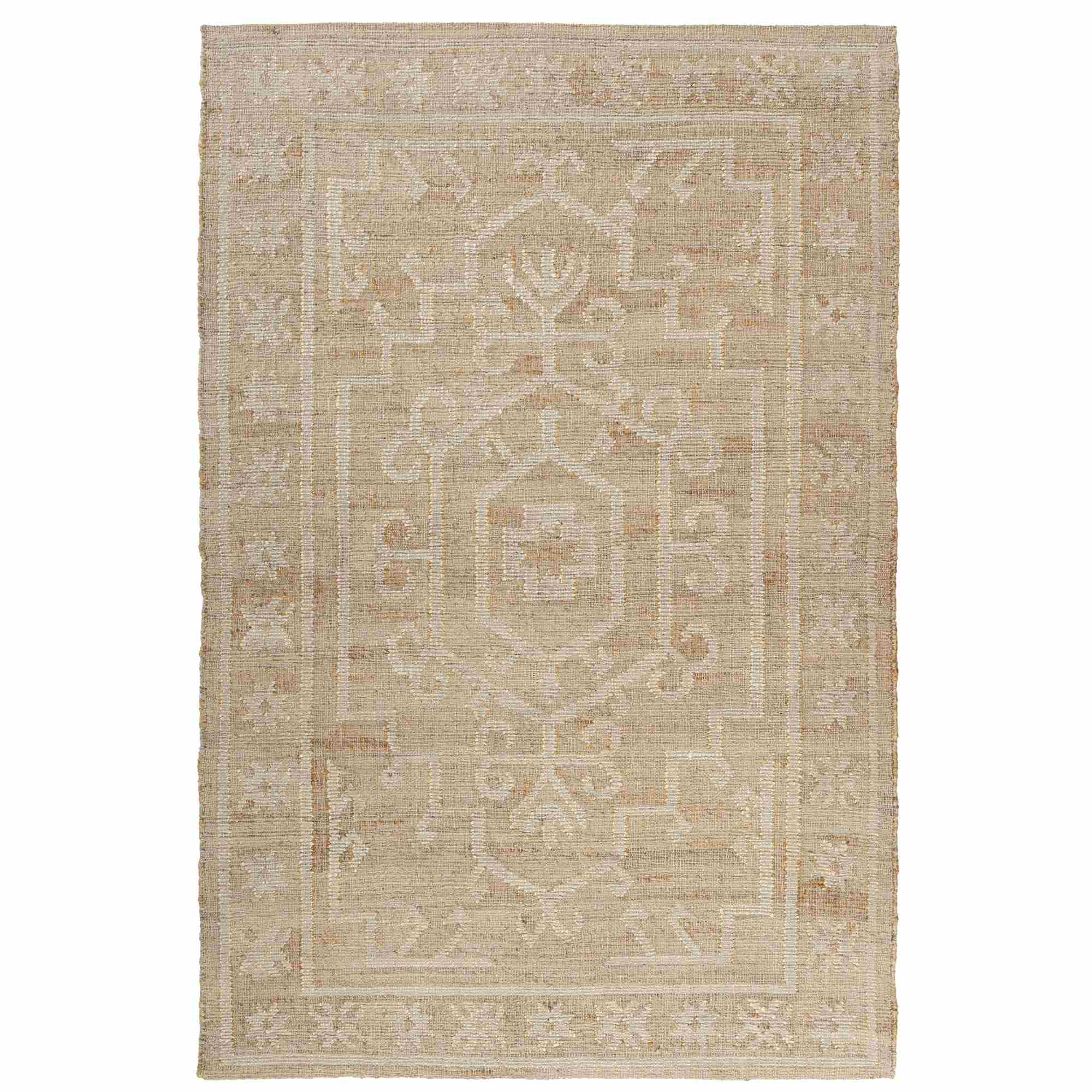 LR Home Vintage Rug — Ivory