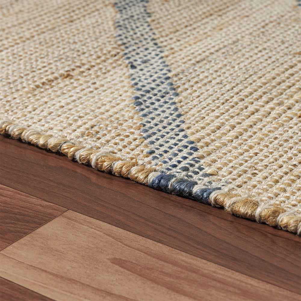 LR Home Vintage Rug — Blue