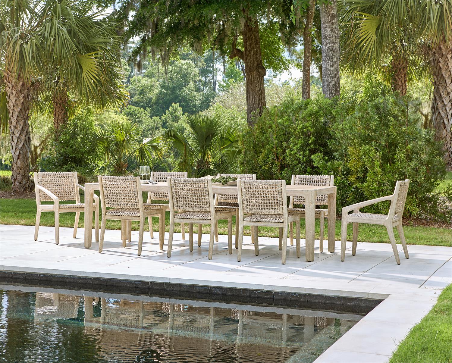 Bernhardt Edenton Outdoor Dining Table (108")