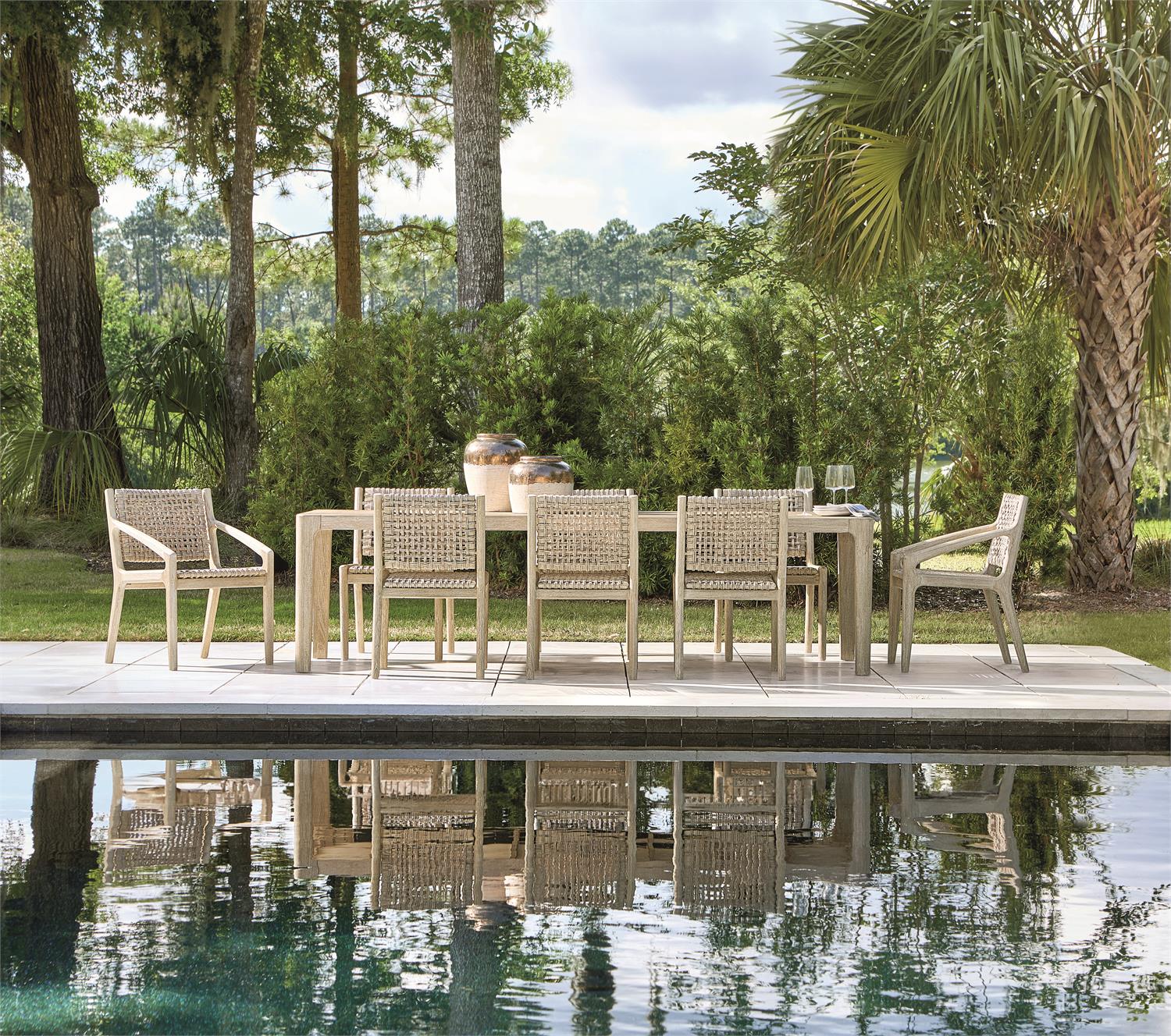Bernhardt Edenton Outdoor Dining Table (108")