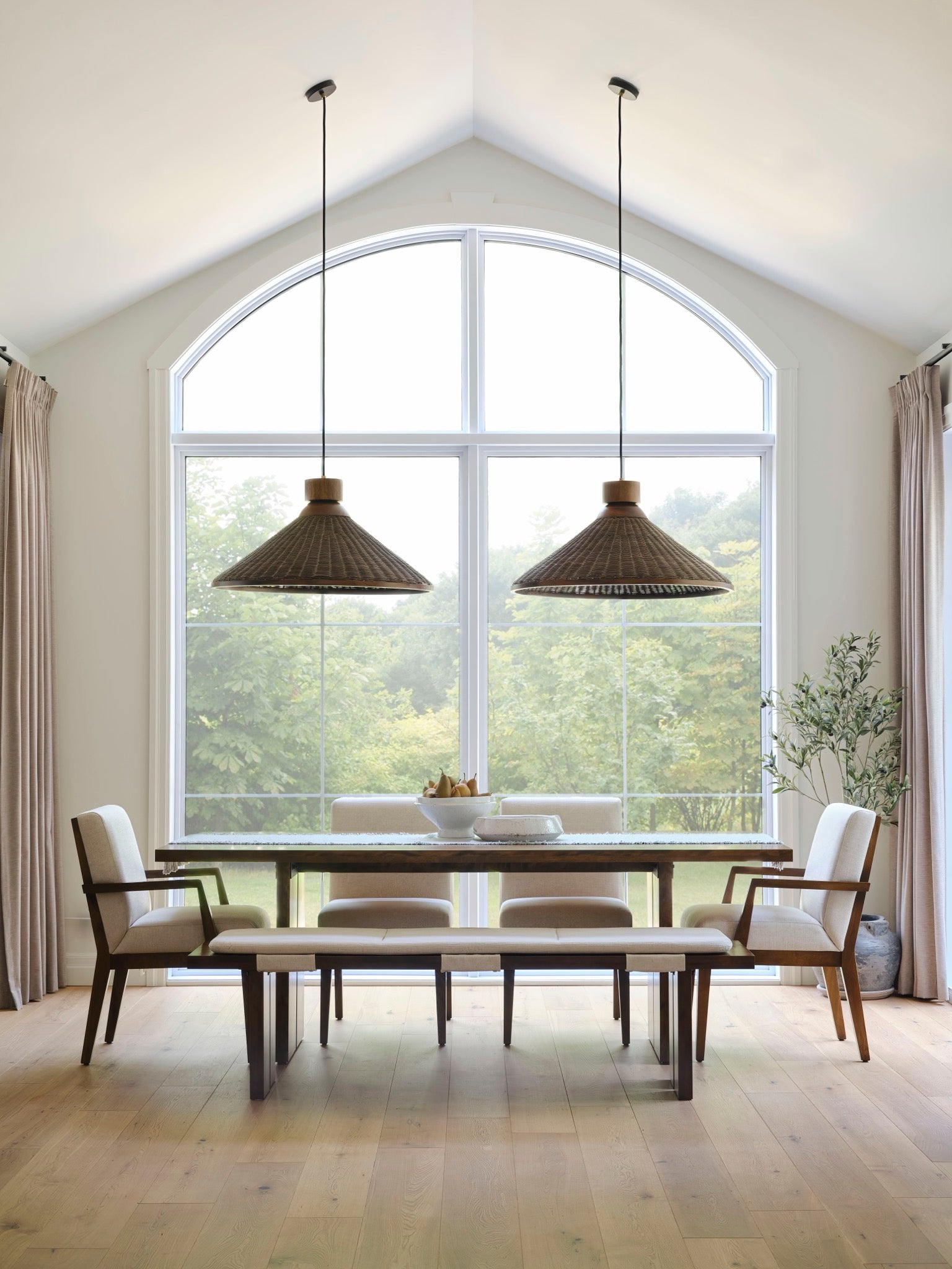 Canadel custom dining furniture showing solid birch construction and finish options
