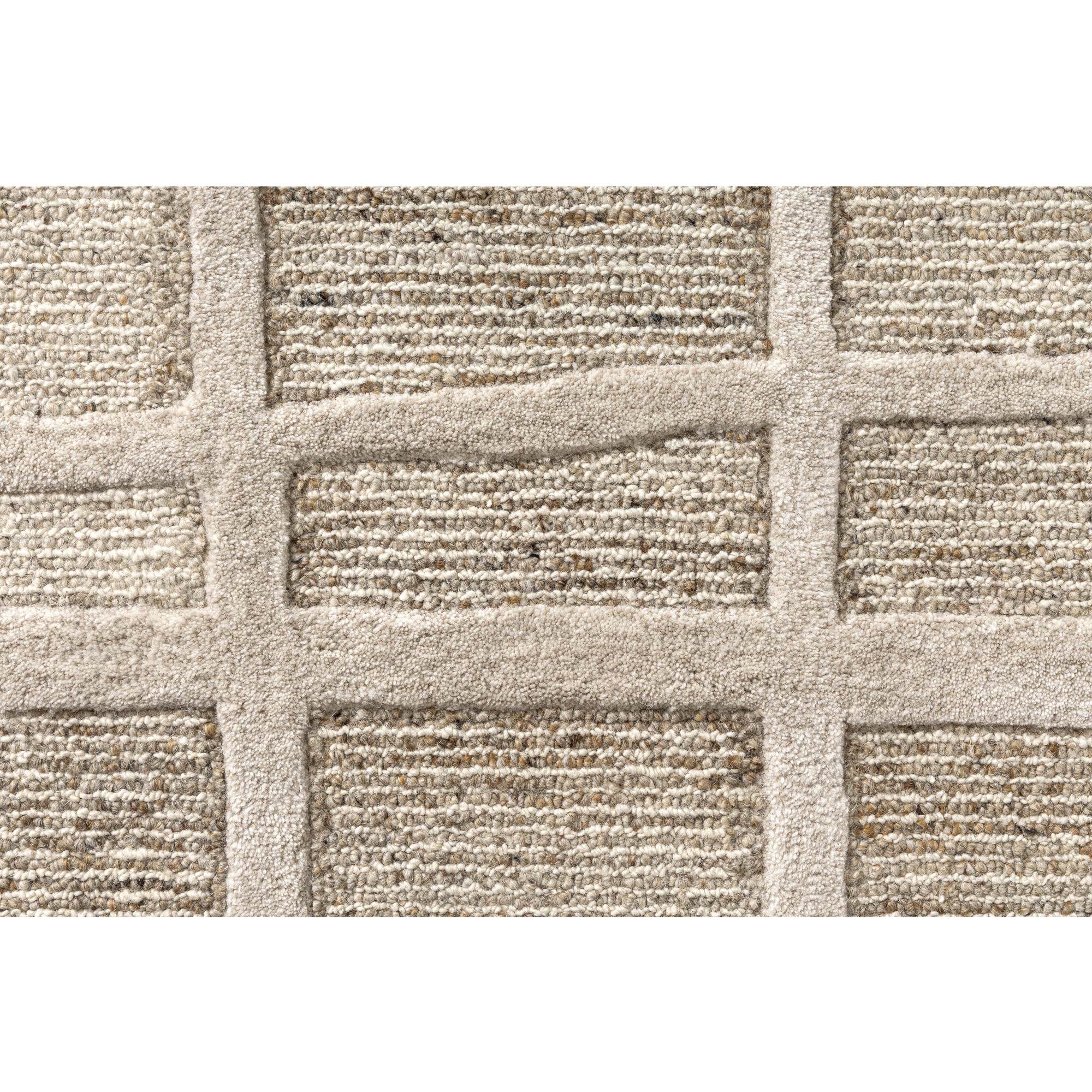 LR Home Marina Rug — TAUPE/IVORY