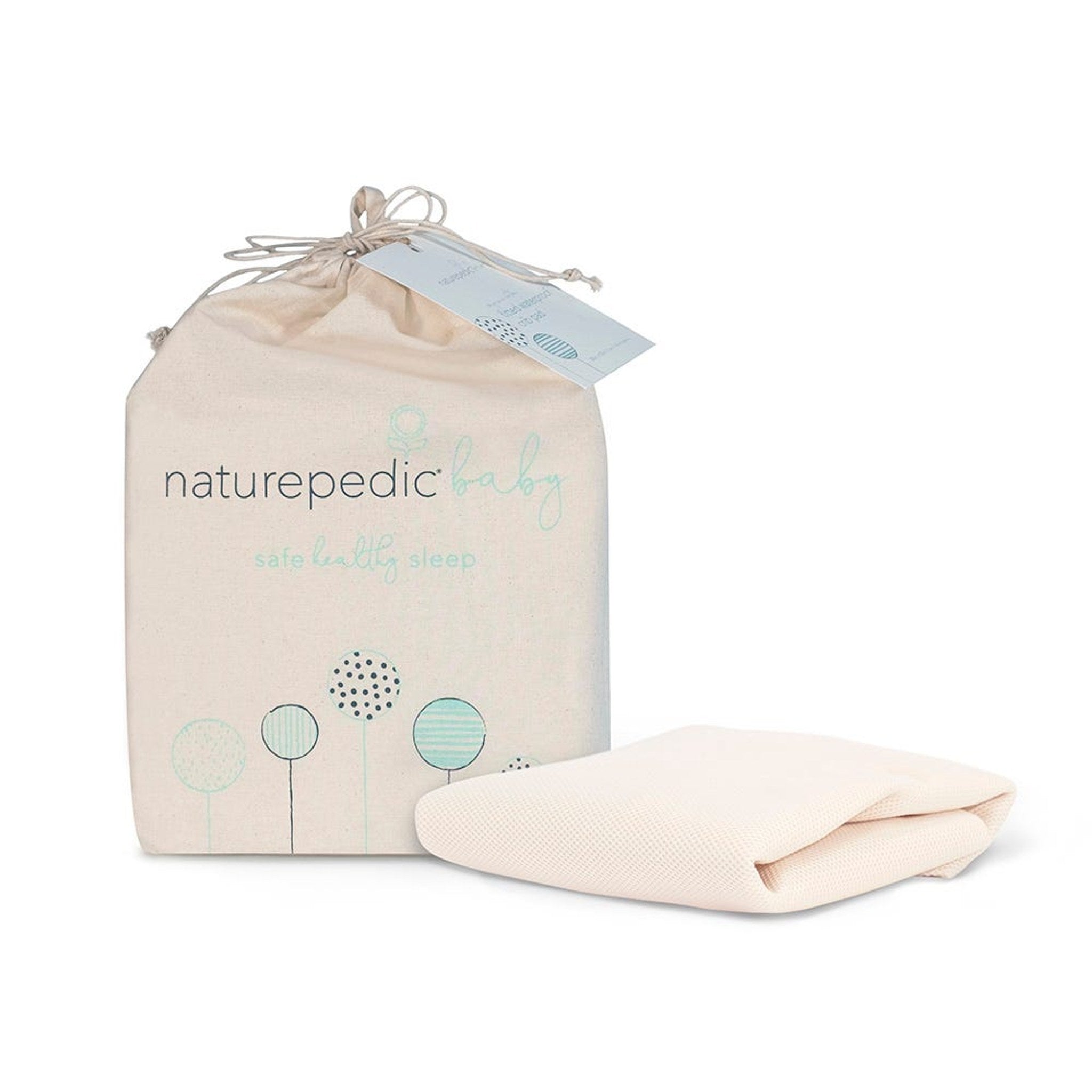 Naturepedic Breathable Organic Crib Mattress Cover