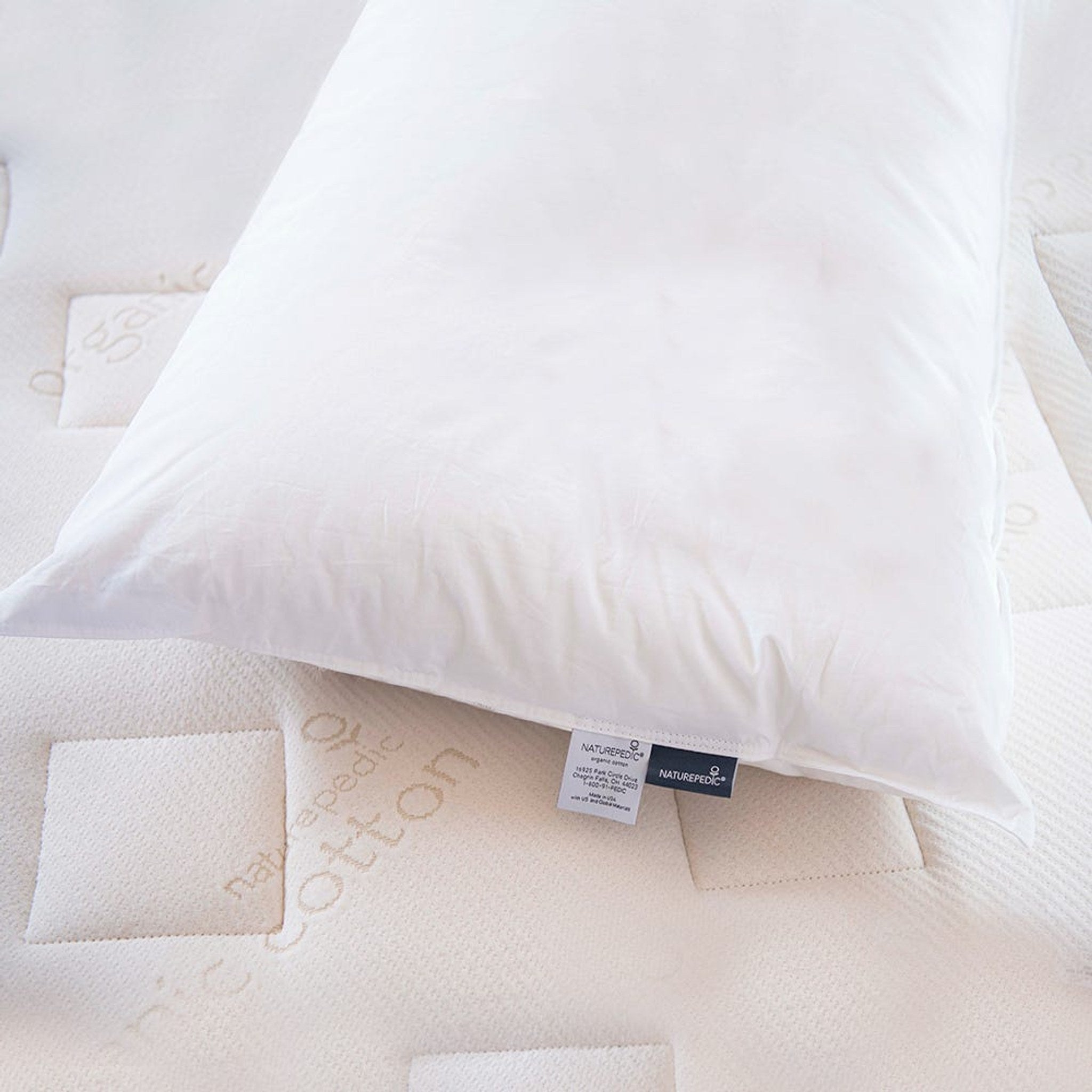 Naturepedic Organic Cotton & Down Pillow