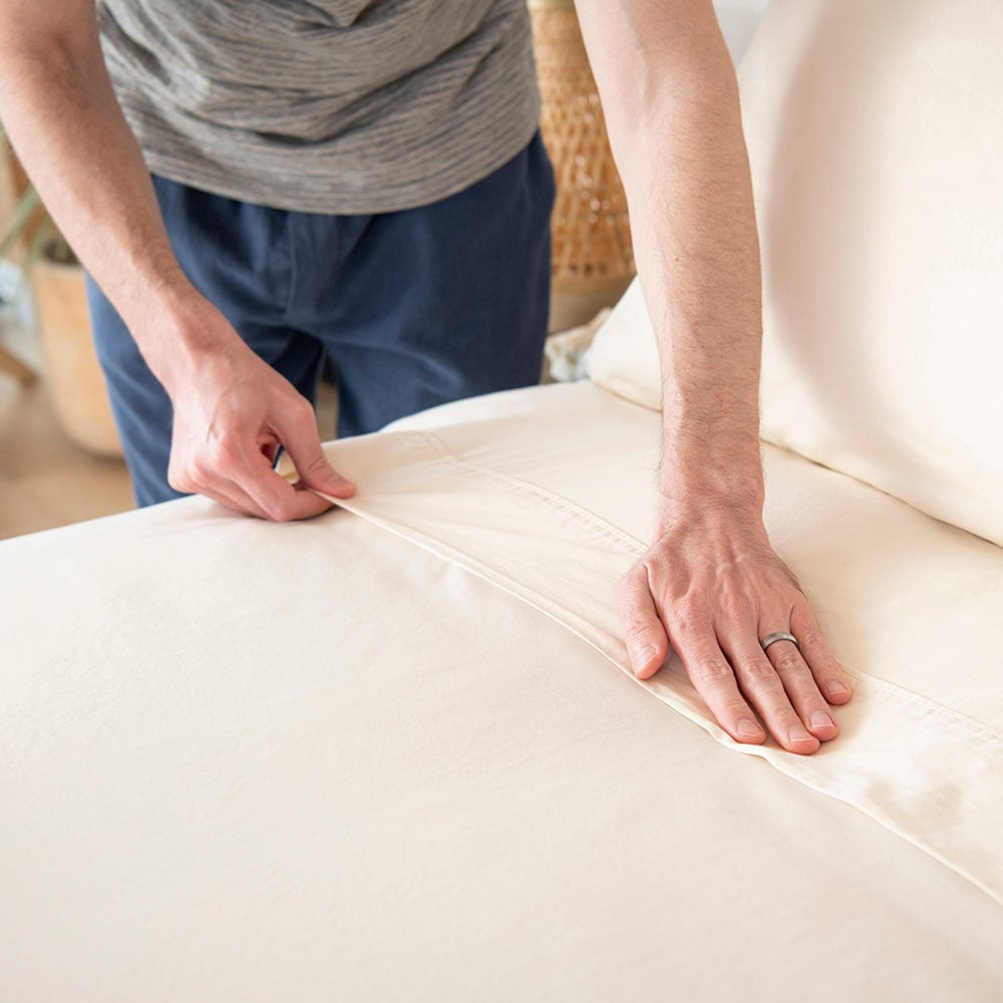 Naturepedic Organic Cotton Sateen Sheet Set