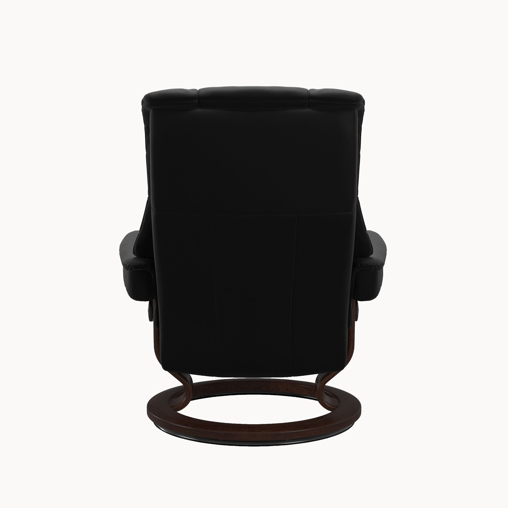 Stressless Mayfair Classic Base Chair & Ottoman - Paloma Black