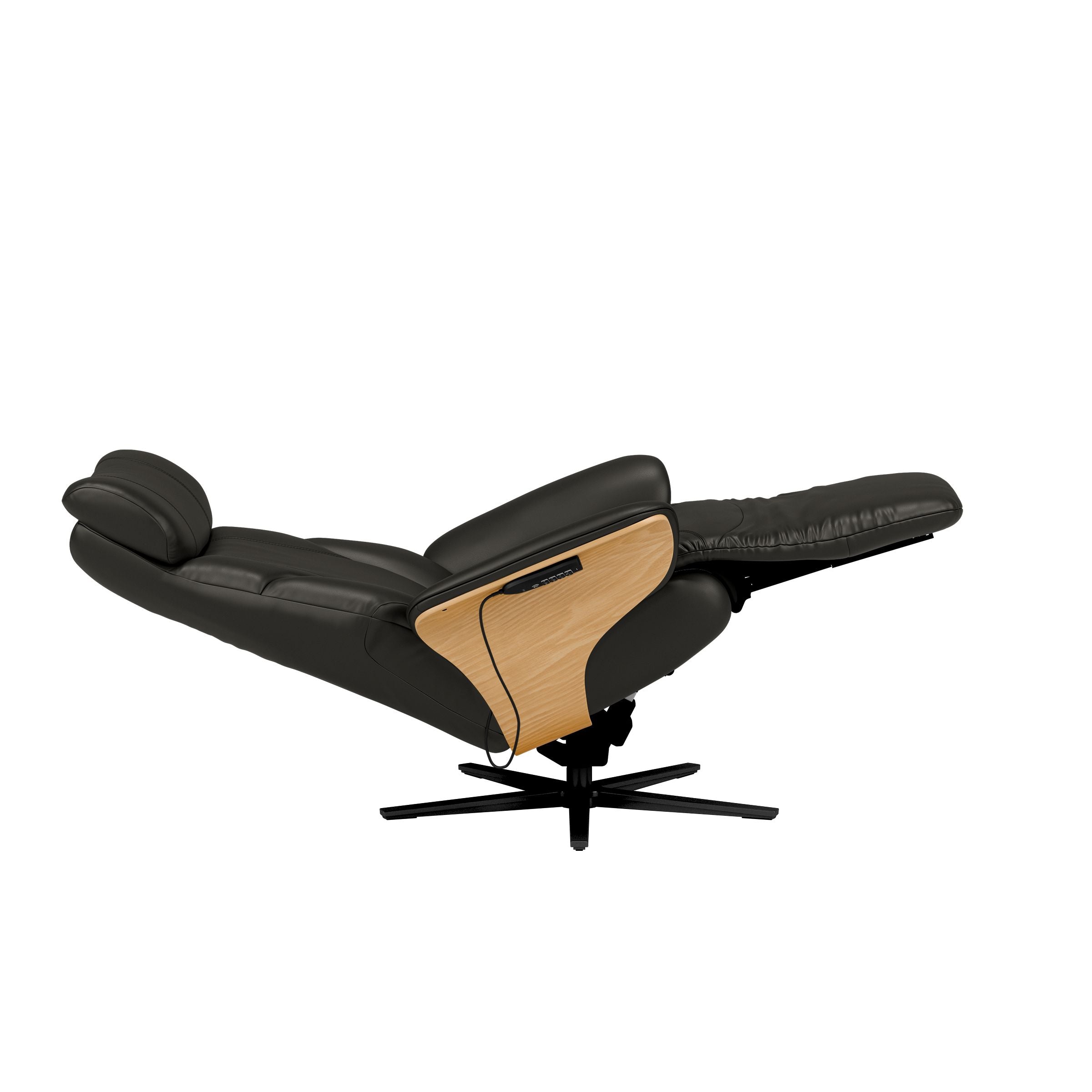 Stressless Adam Disc Base Recliner — Paloma Black