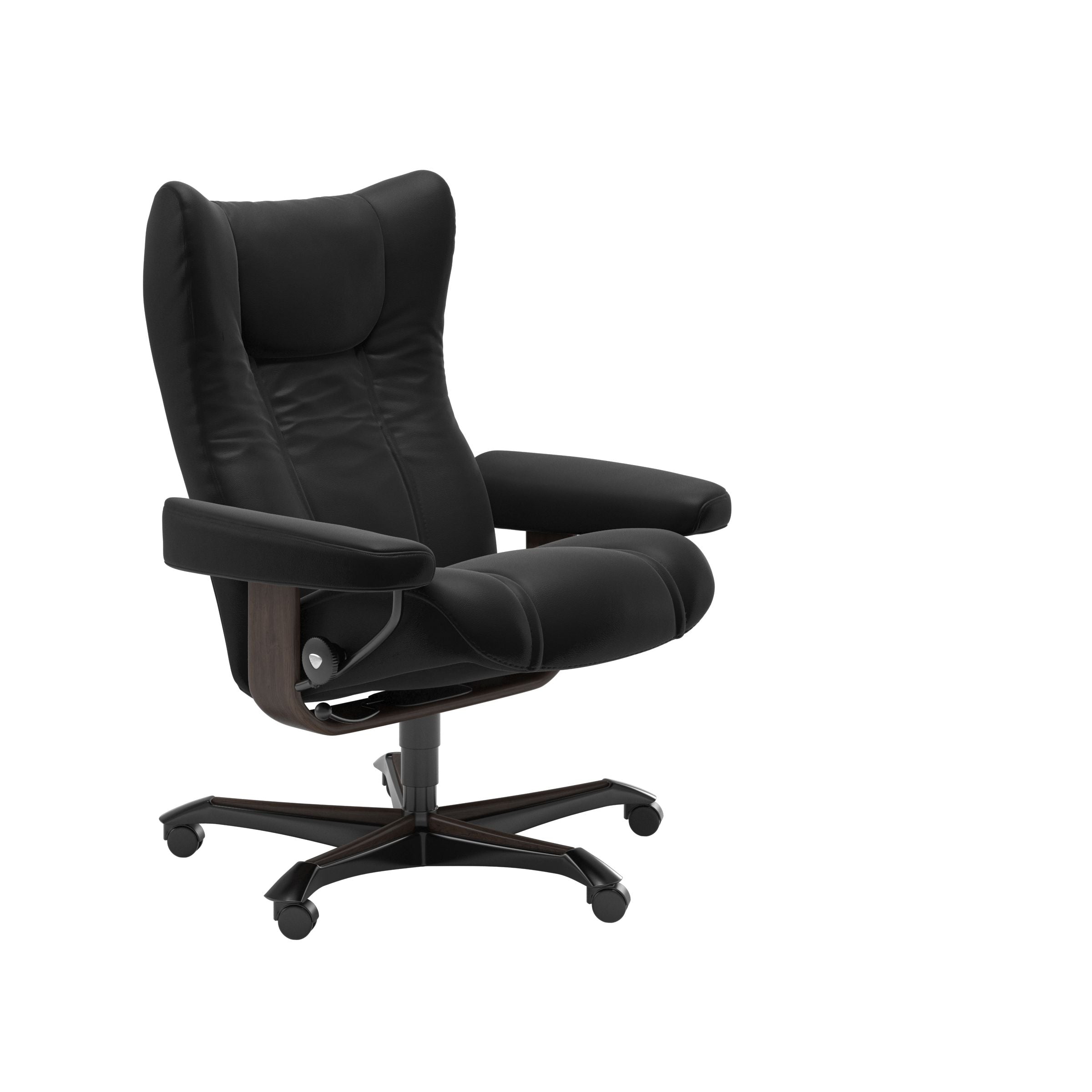Stressless Wing Home Office Chair — Paloma Black