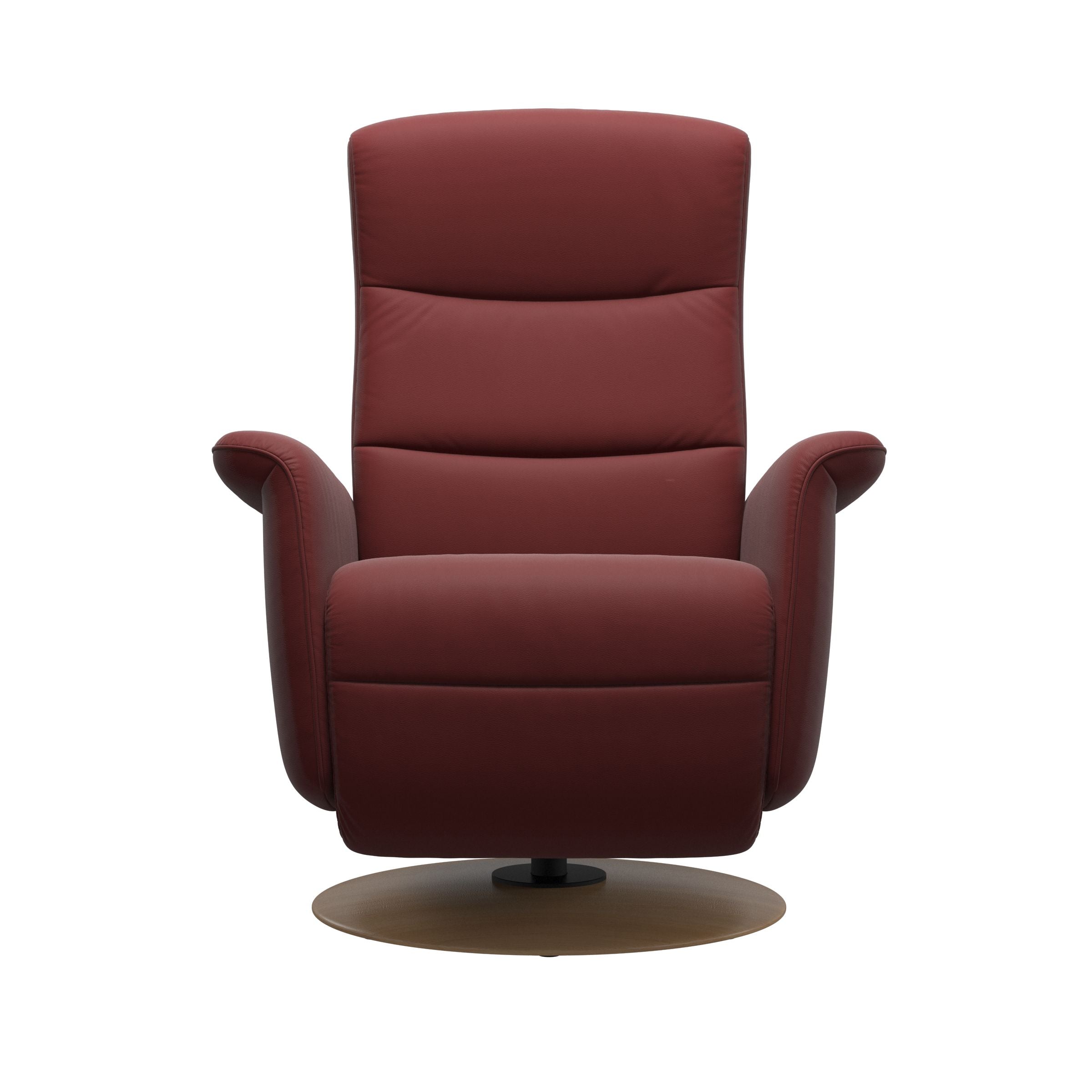 Stressless Mike Moon Base Recliner — Paloma Cherry