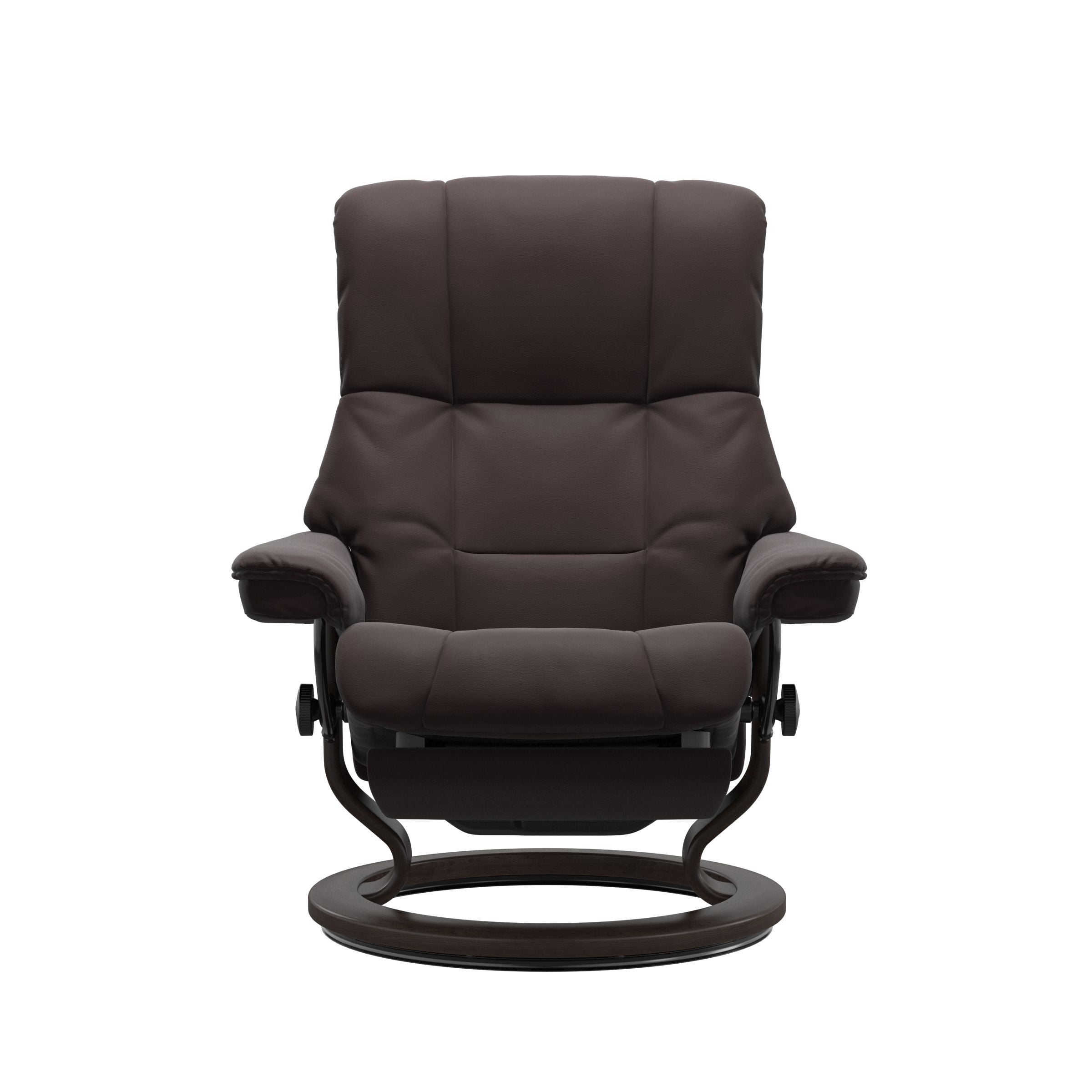 Stressless Mayfair Power Recliner — Paloma Chocolate