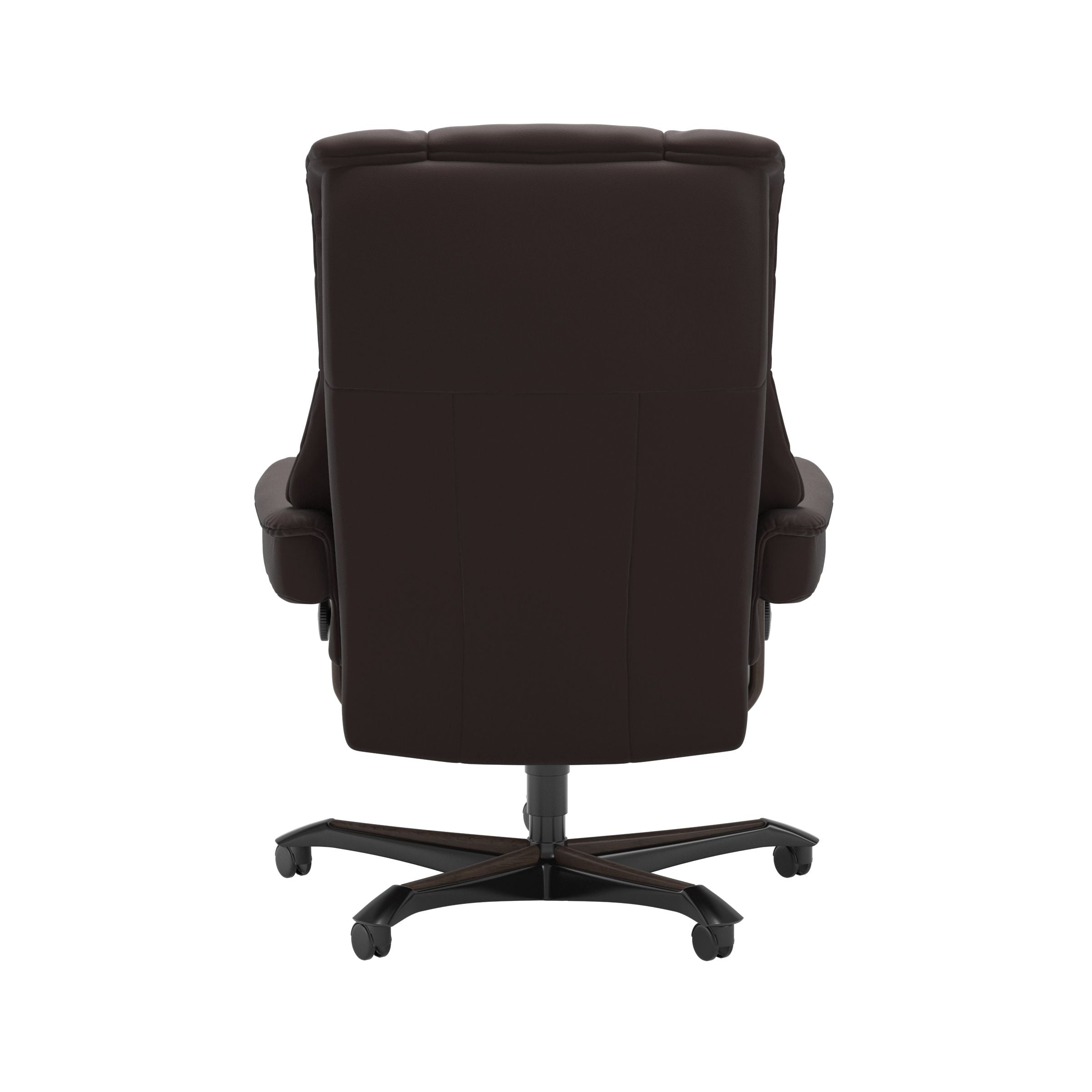 Stressless Mayfair Home Office Chair — Paloma Chocolate