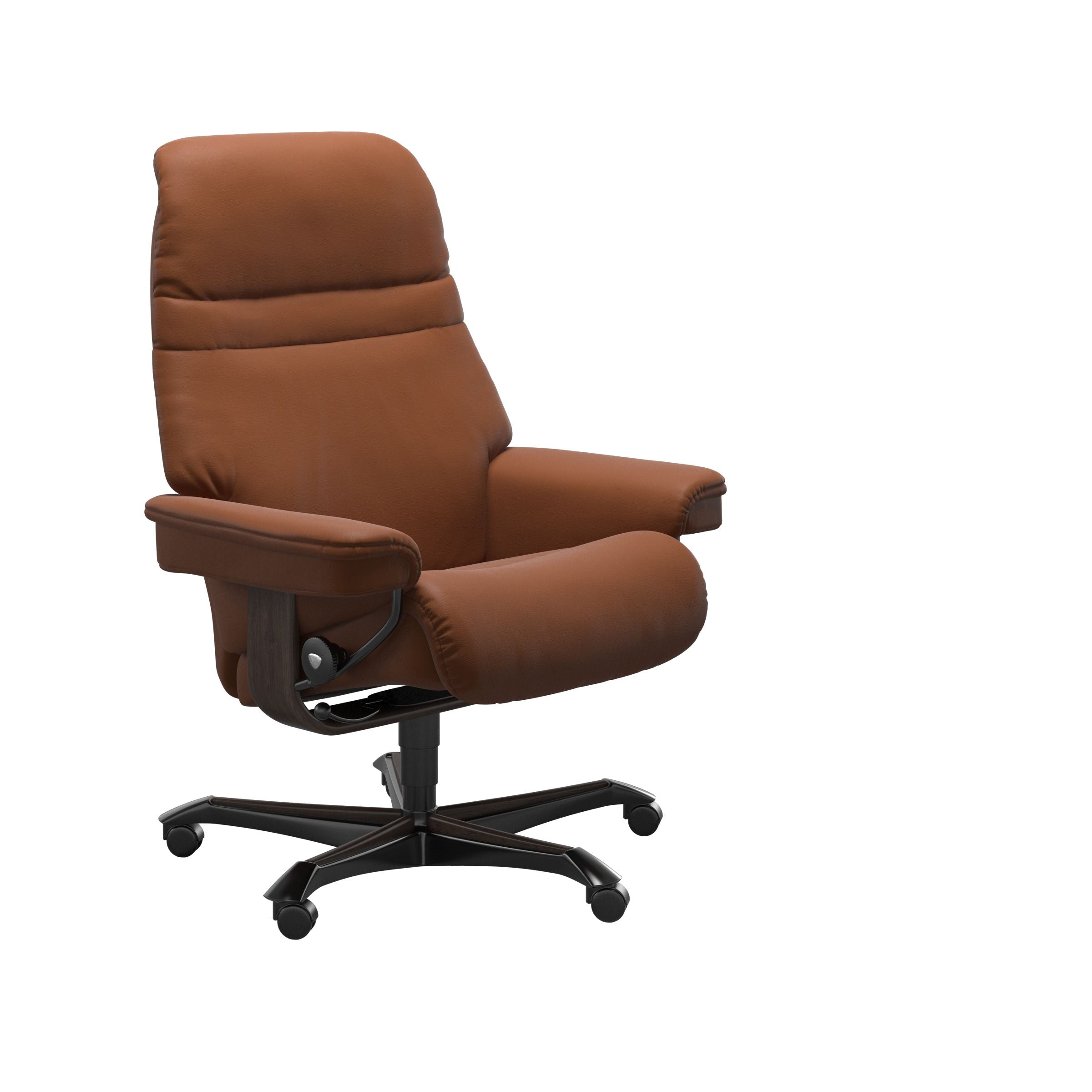 Stressless Sunrise Home Office Chair — Paloma New Cognac
