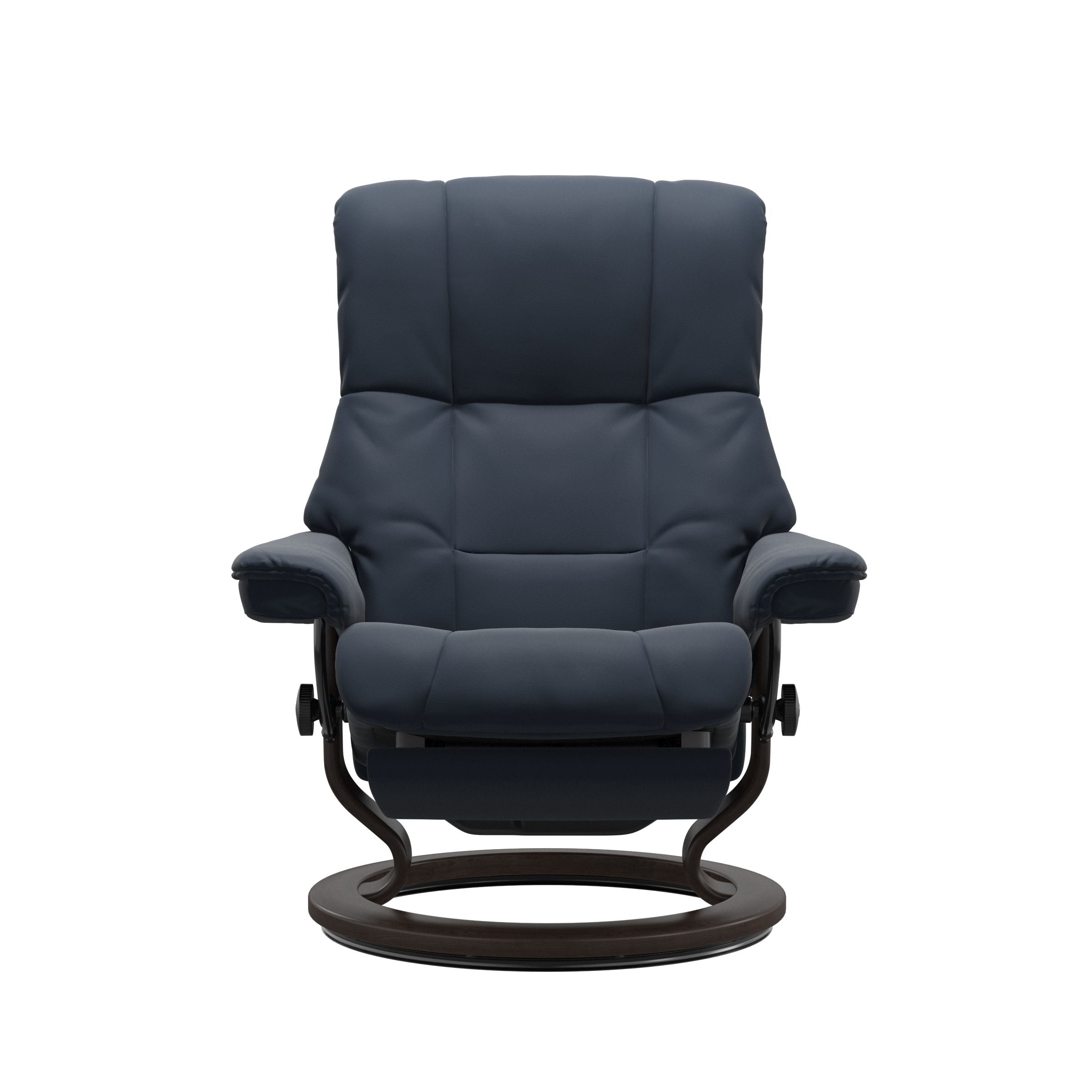 Stressless Mayfair Power Recliner — Paloma Oxford Blue