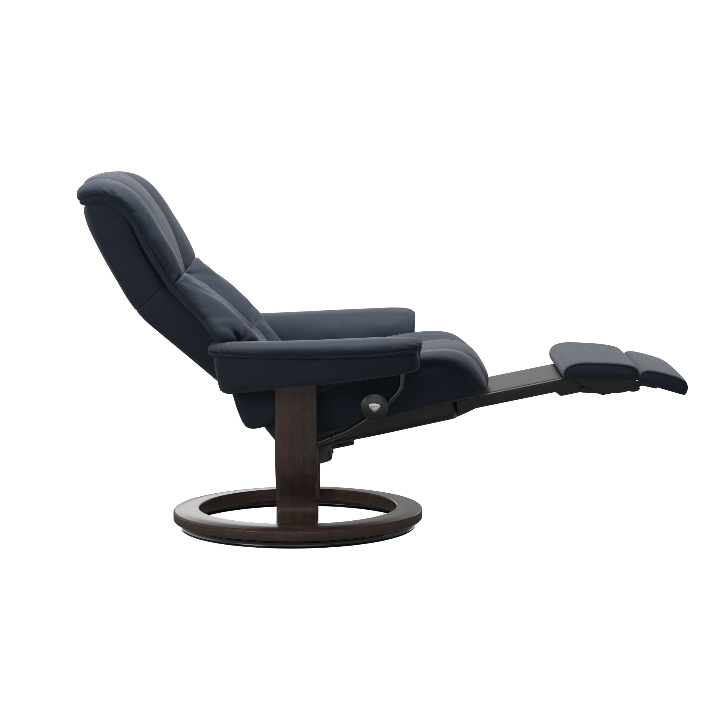 Stressless Mayfair Power Recliner — Paloma Oxford Blue