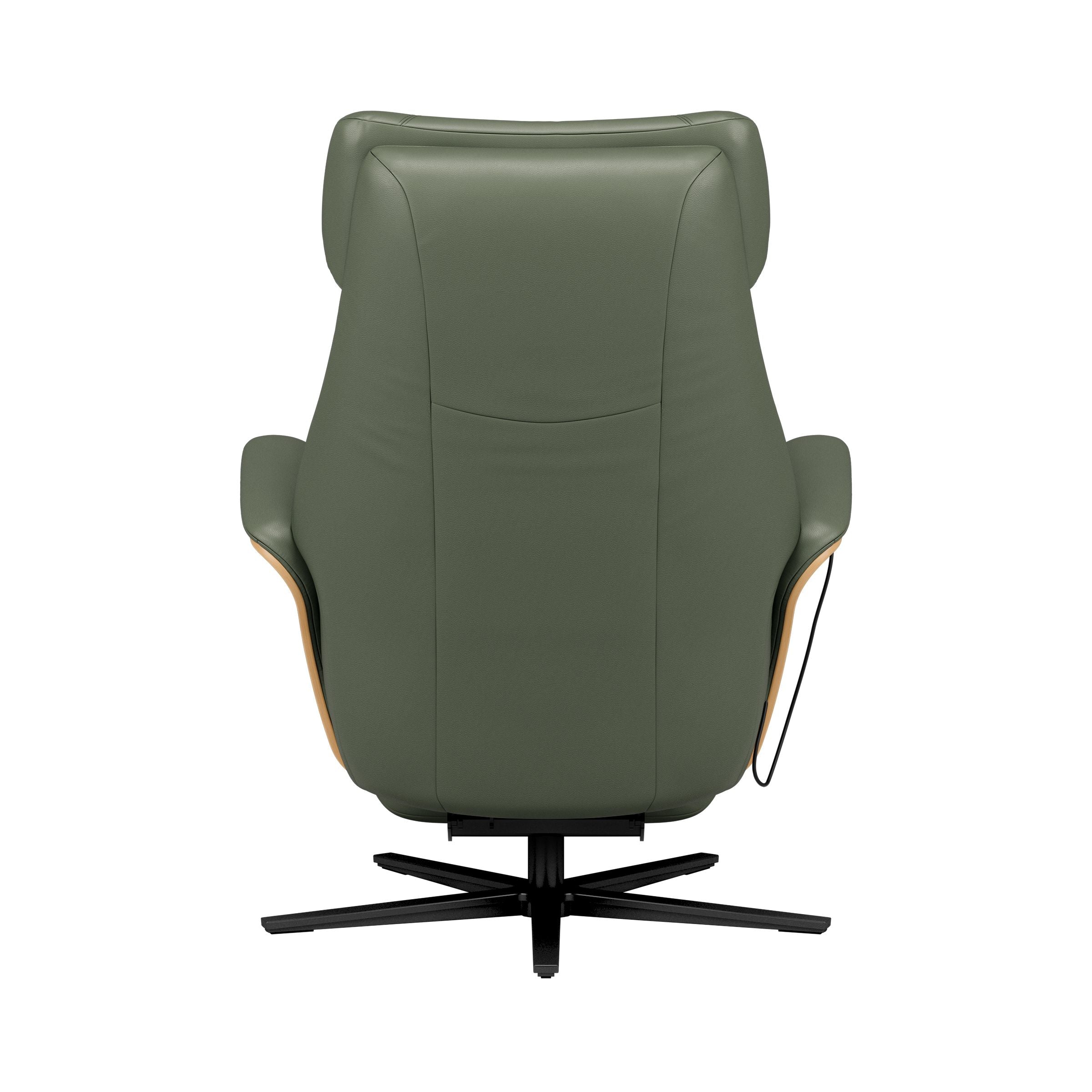 Stressless Adam Disc Base Recliner — Paloma Sage Green