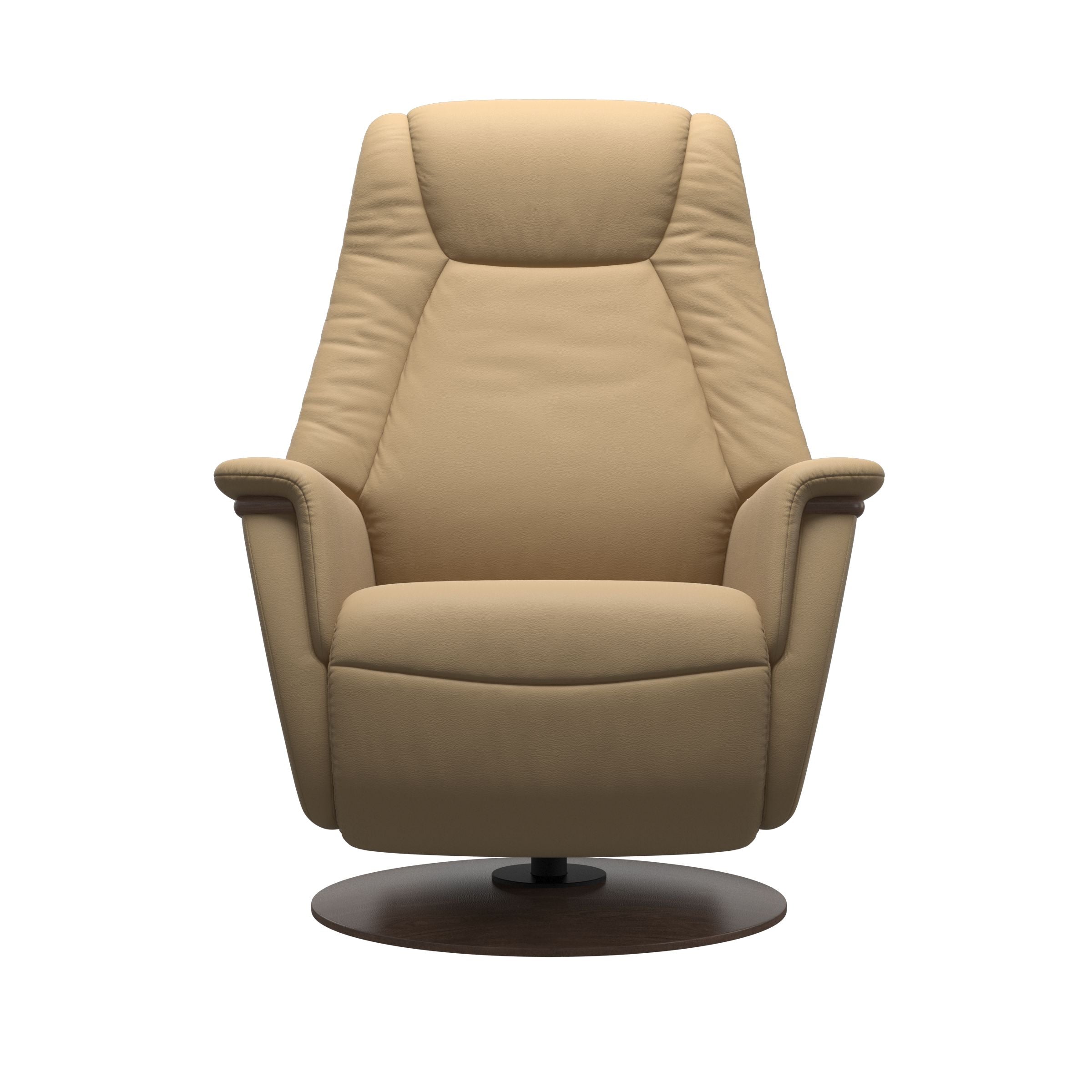 Stressless Max Moon Base Recliner — Paloma Sand