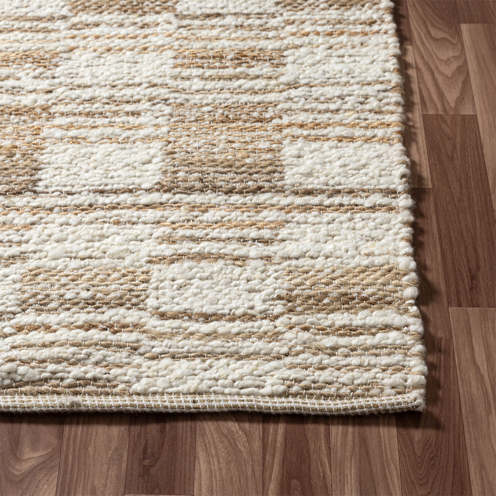 LR Home Pampas Rug — Beige / Ivory