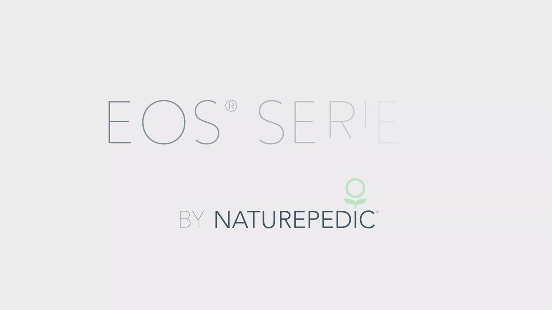 Naturepedic EOS organic mattress CGI animation