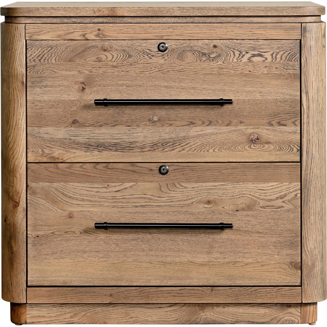 Yutzy Woodworking Rialto File Cabinet — 2 drawer, front