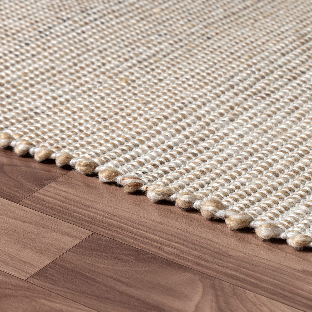 LR Home Solace Rug — Sand/Ivory