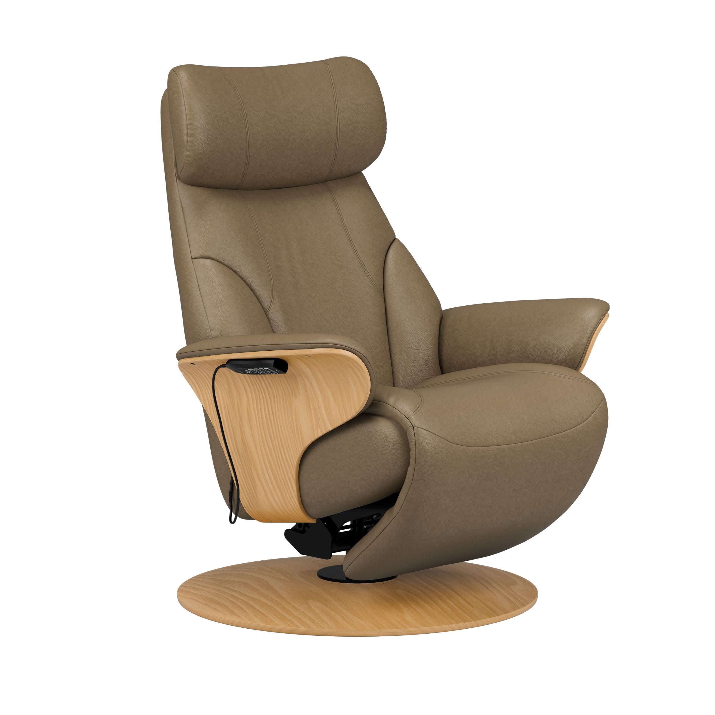Stressless Adam Wood Disc Recliner — Velaro Mole